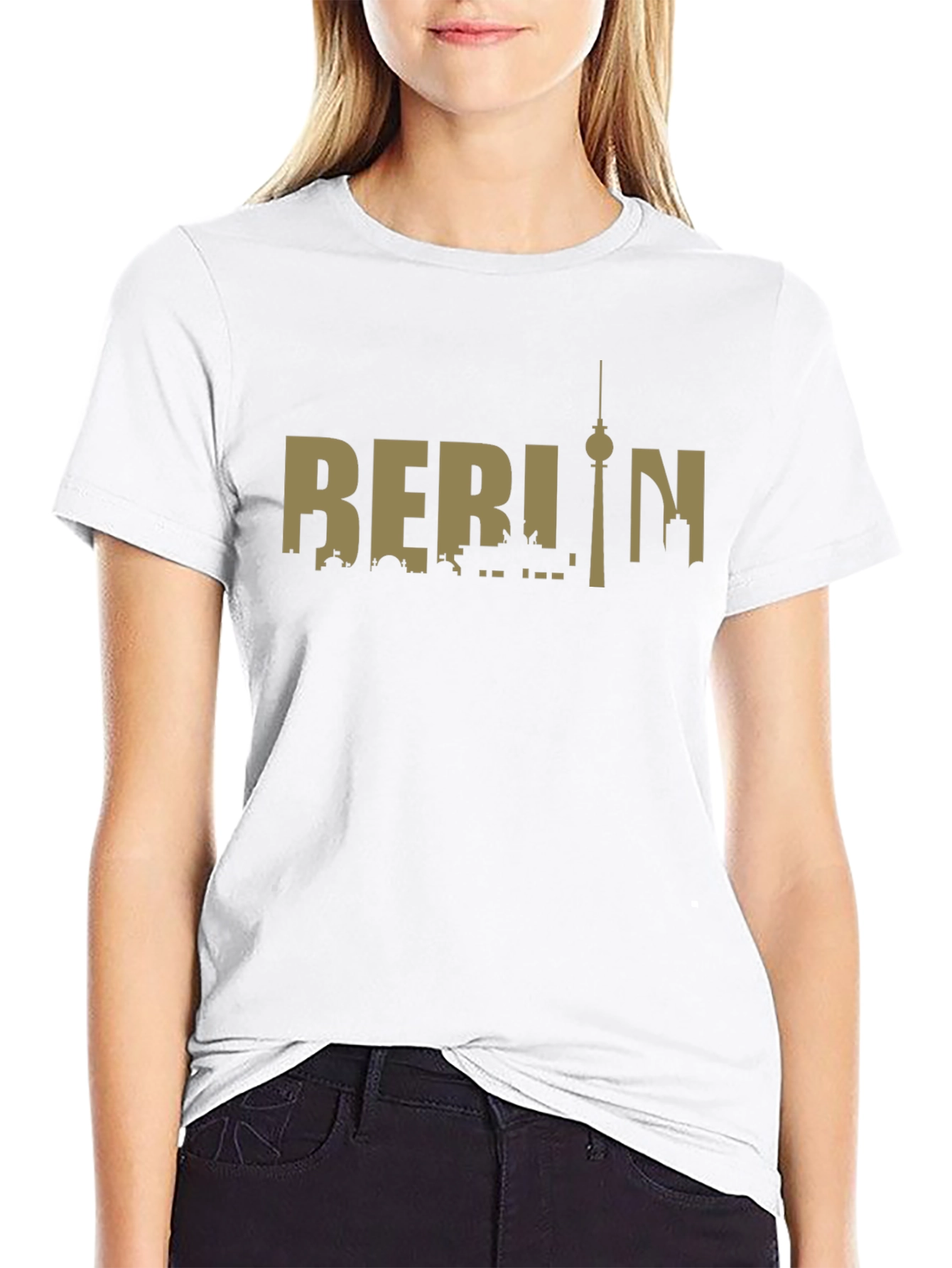 Berlin Skyline T-Shirt - Cityscape Souvenir