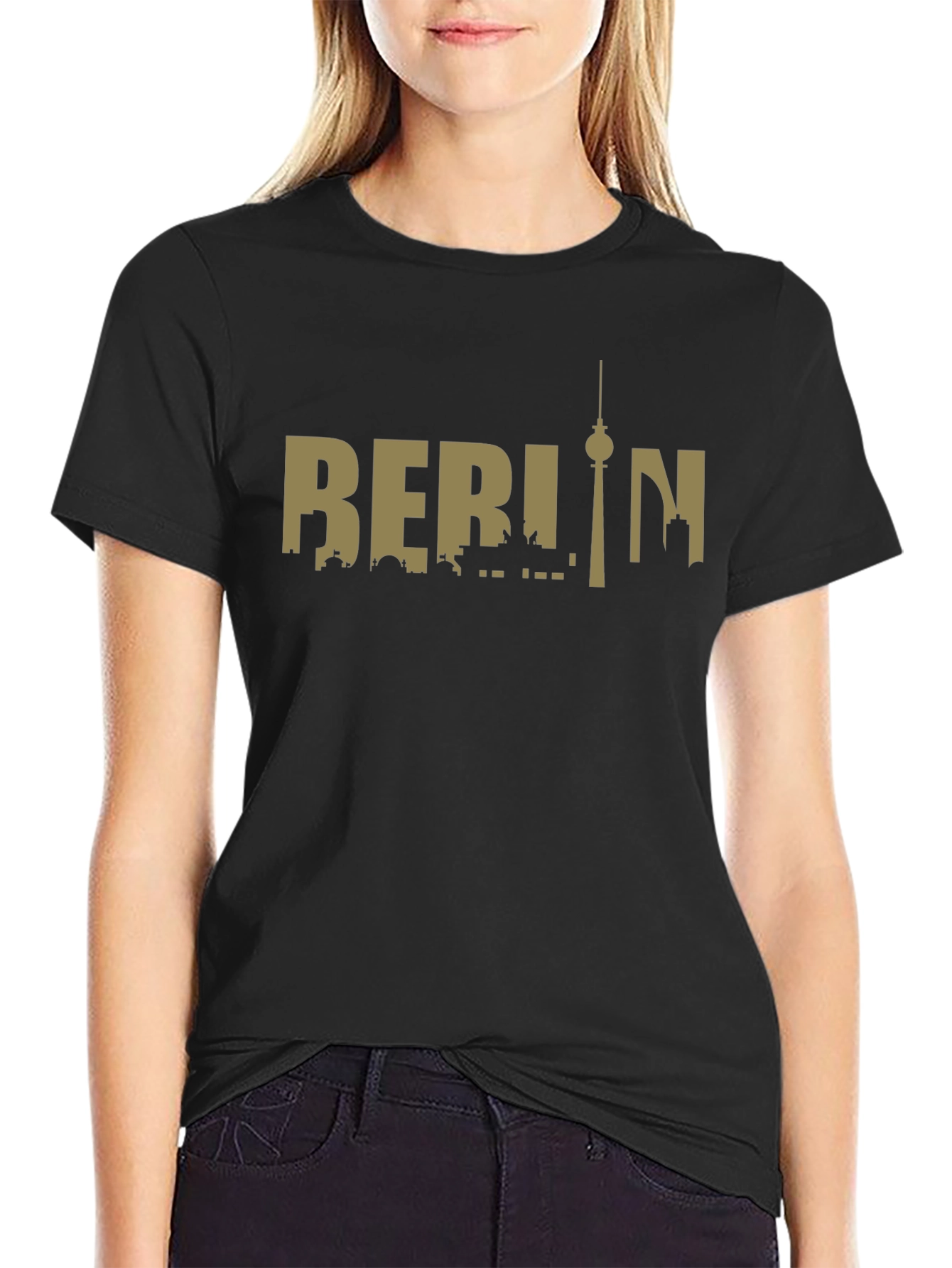 Berlin Skyline T-Shirt - Cityscape Souvenir