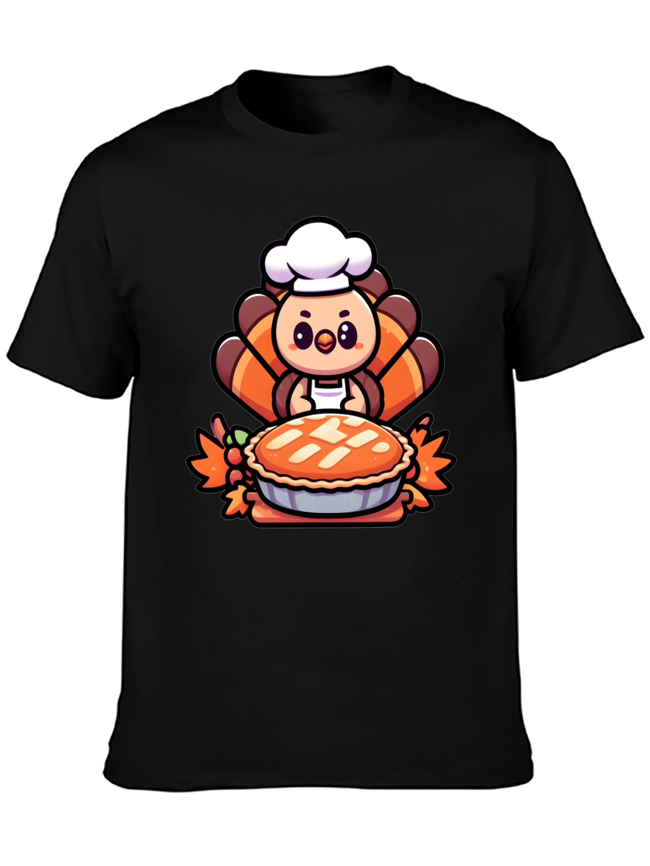 Turkey Chef Pie T-Shirt