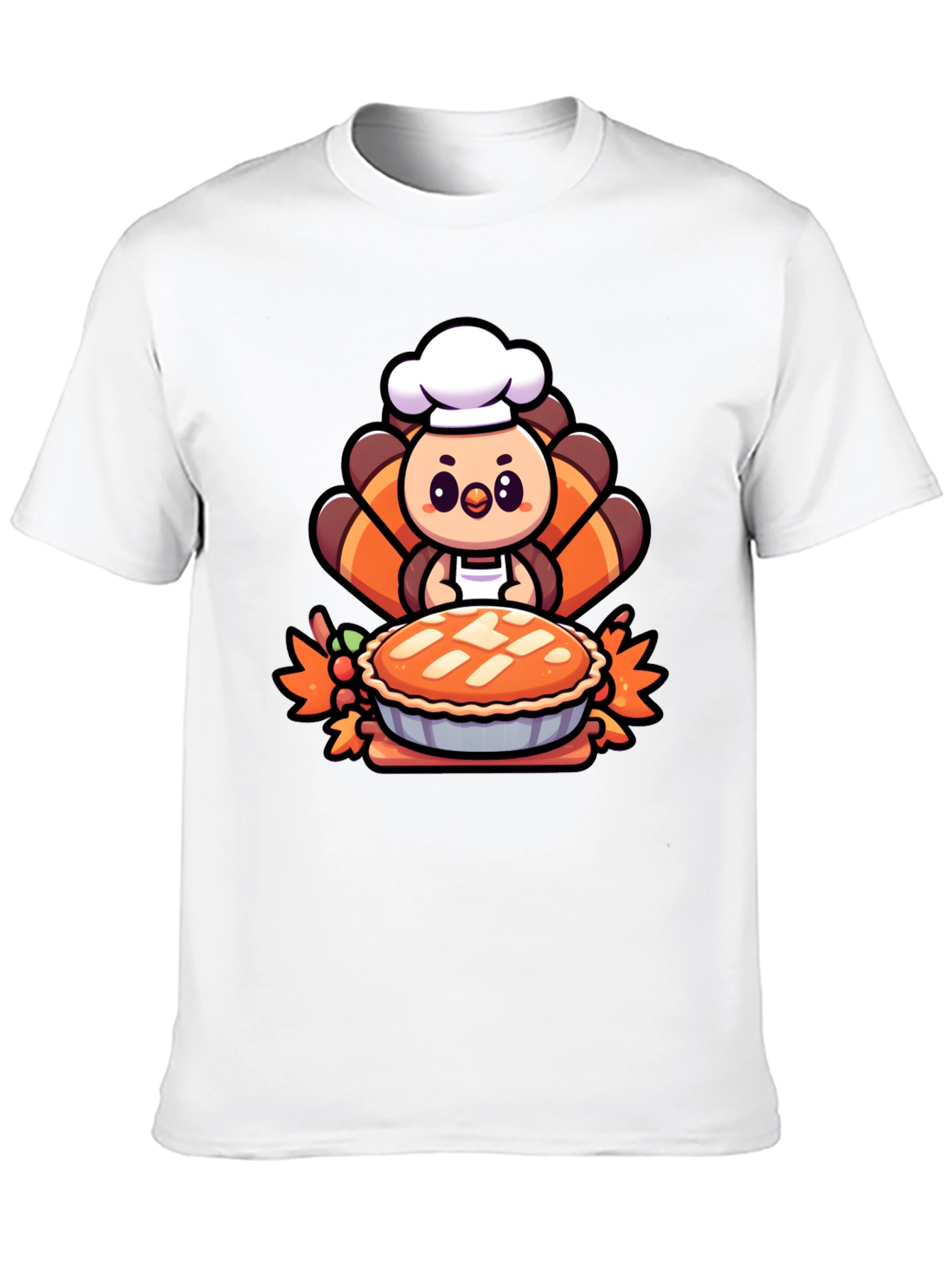 Turkey Chef Pie T-Shirt