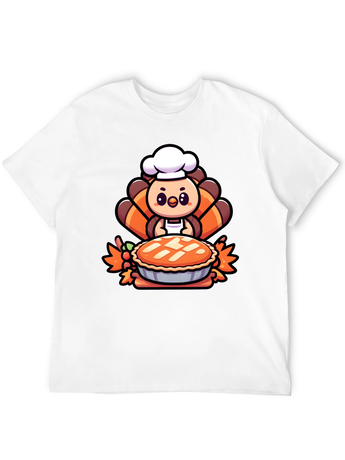 Turkey Chef Pie T-Shirt