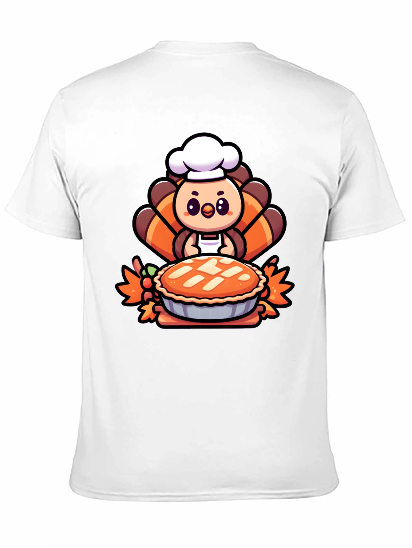 Turkey Chef Pie T-Shirt