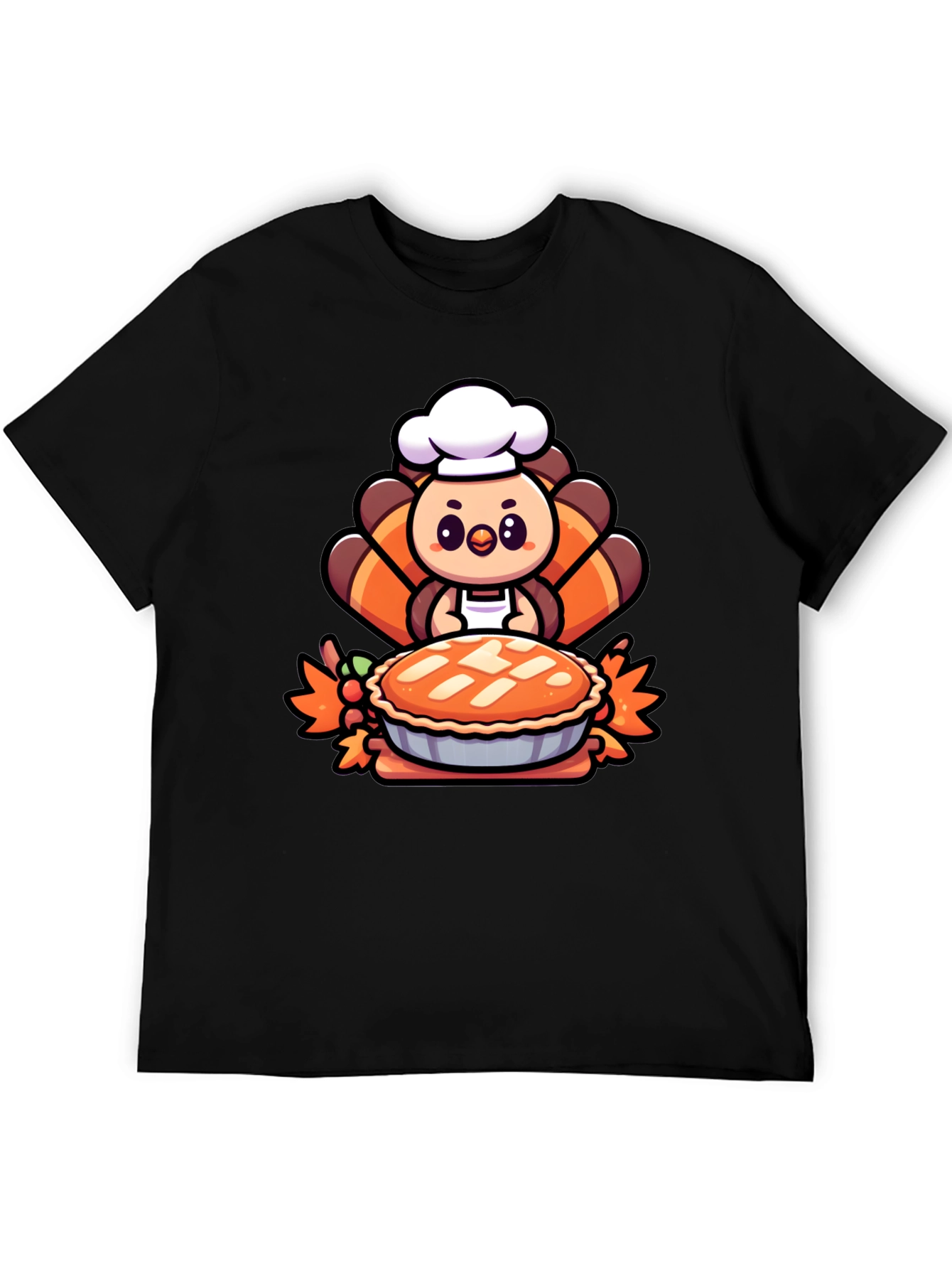 Turkey Chef Pie T-Shirt
