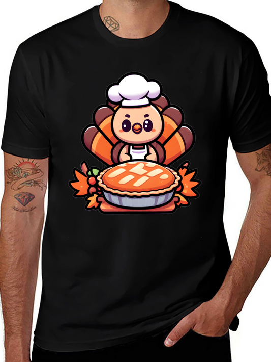 Turkey Chef Pie T-Shirt