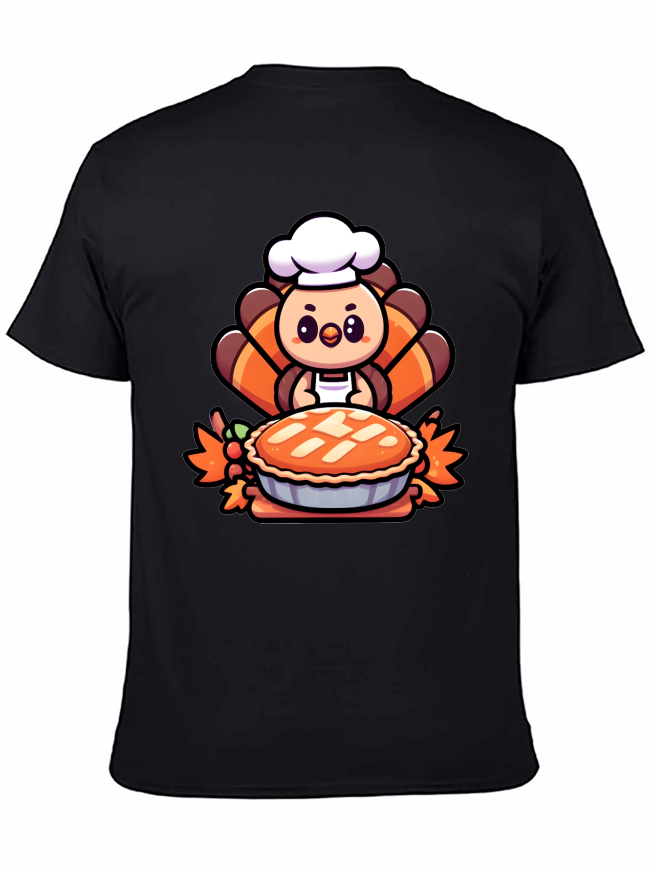 Turkey Chef Pie T-Shirt