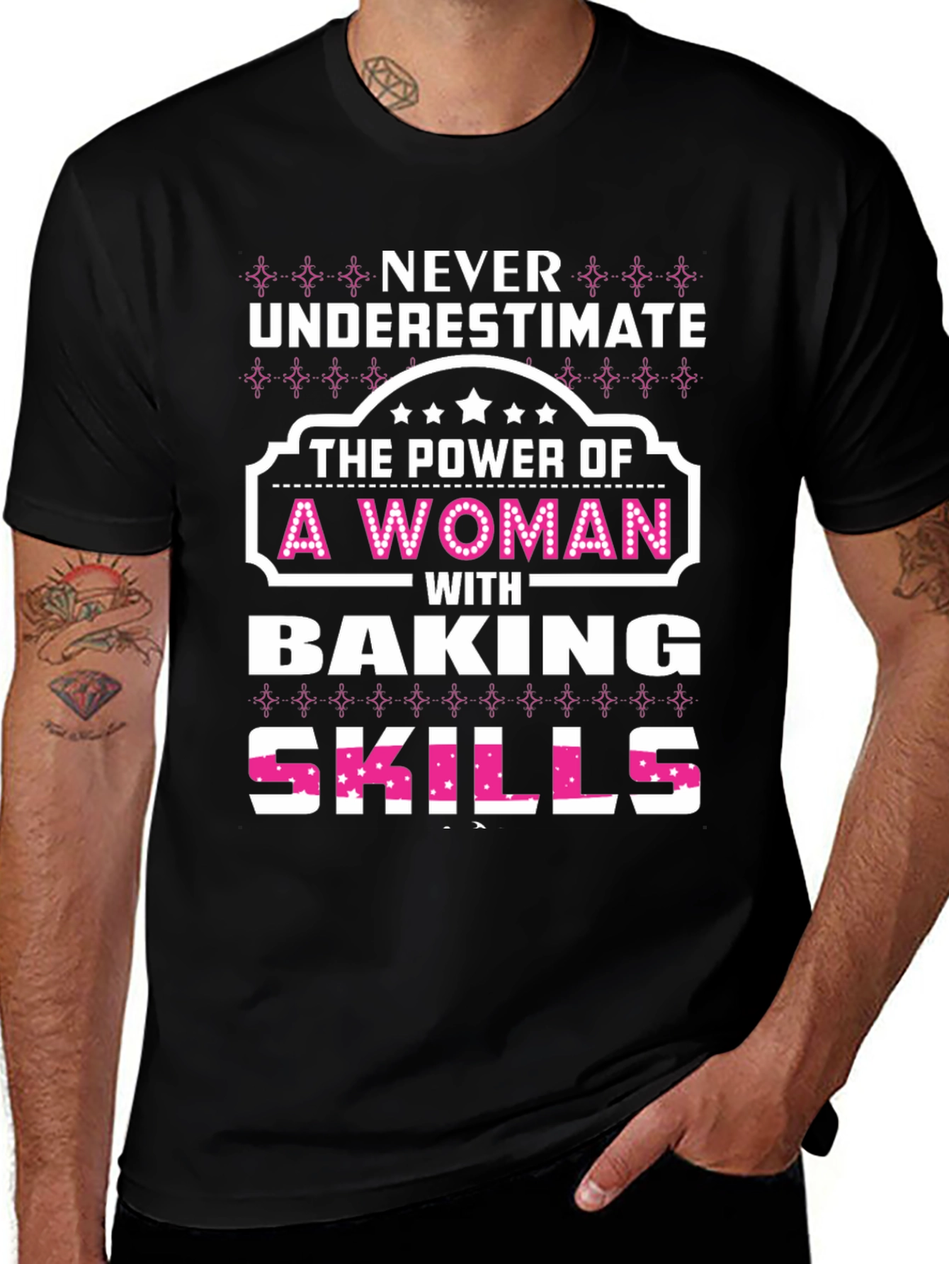Baking Skills Woman T-Shirt - Power & Style