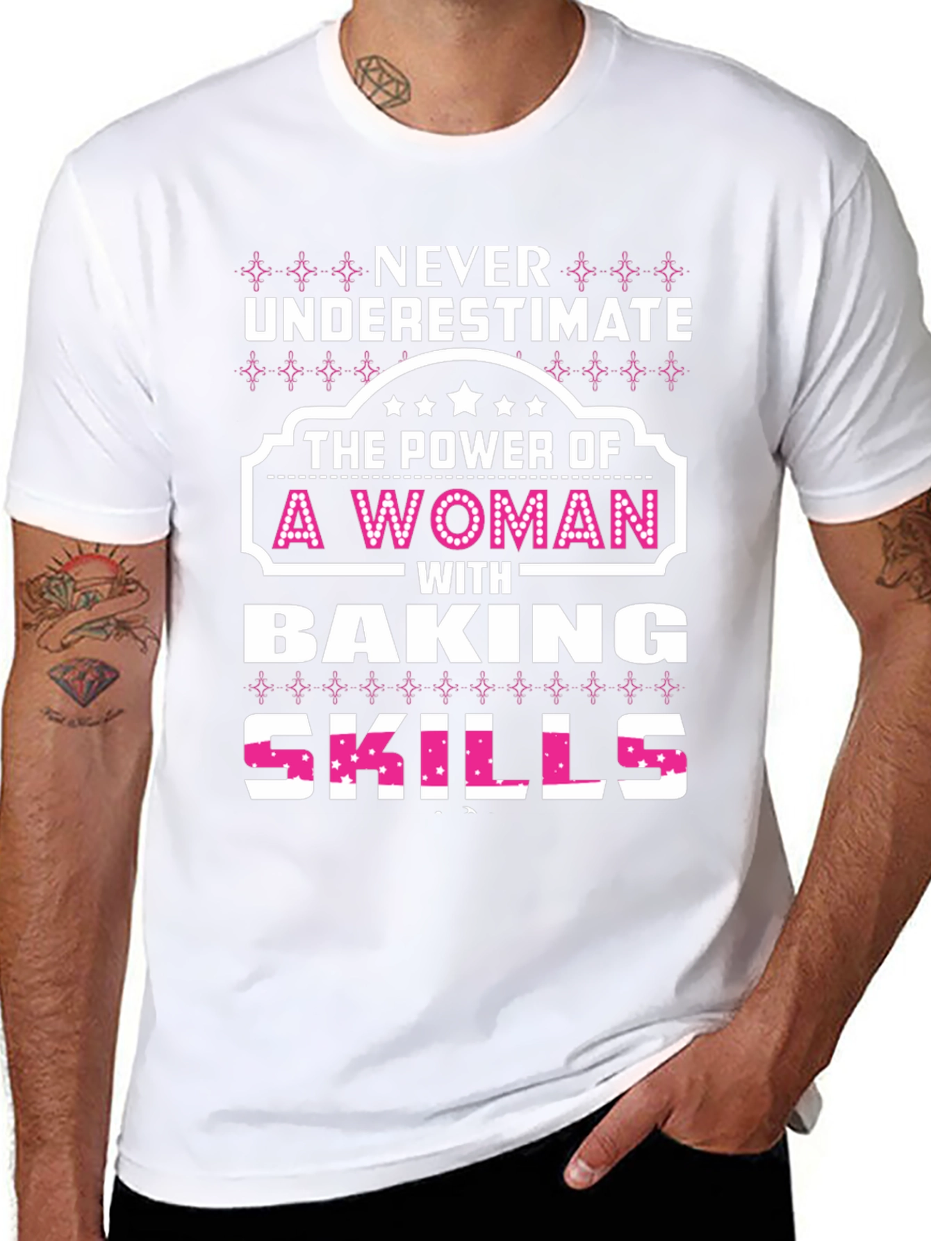 Baking Skills Woman T-Shirt - Power & Style