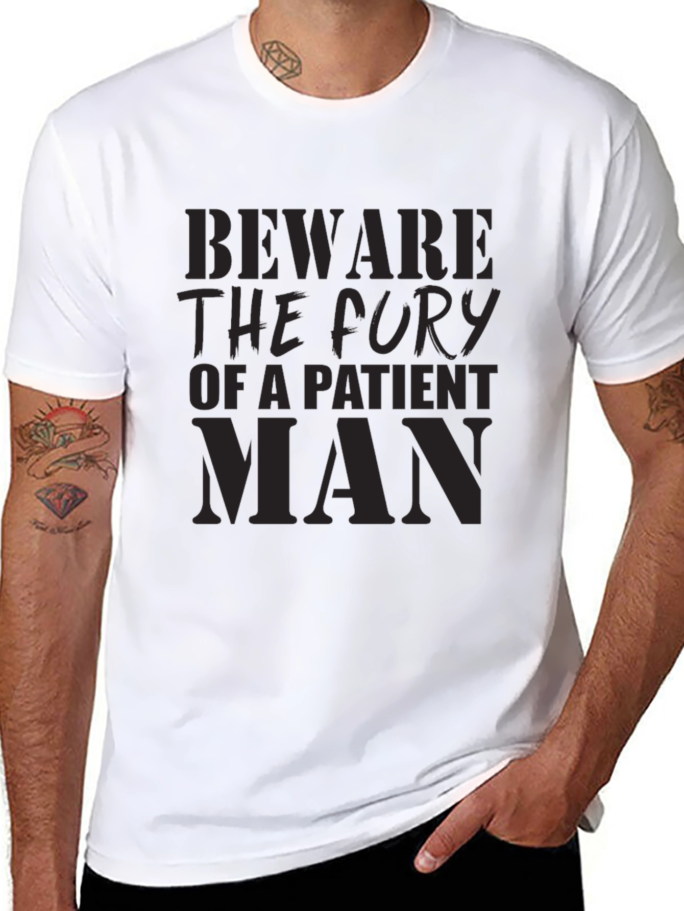 Beware The Fury T-Shirt - Patient Man Graphic Tee