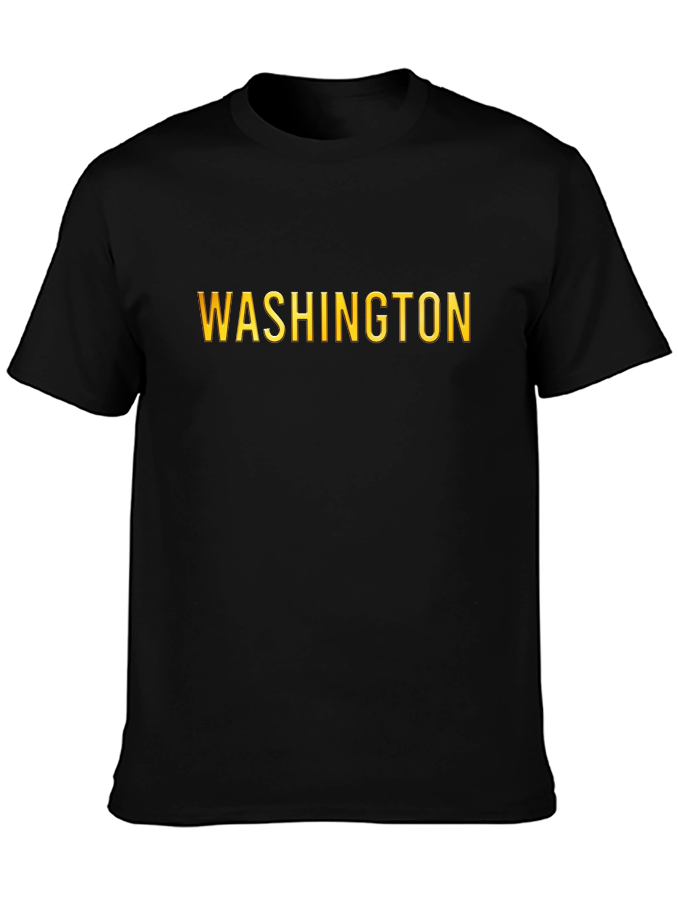 Washington Graphic Tee - Classic Black T-Shirt
