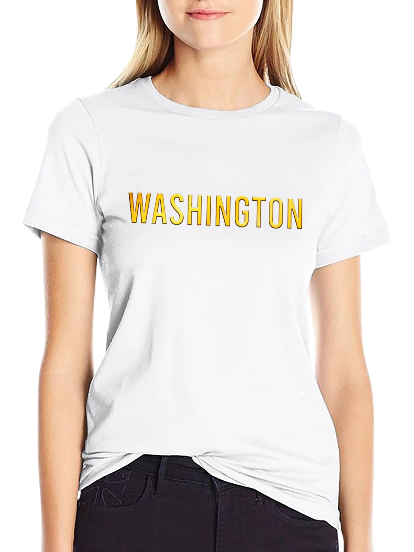 Washington Graphic Tee - Classic Black T-Shirt