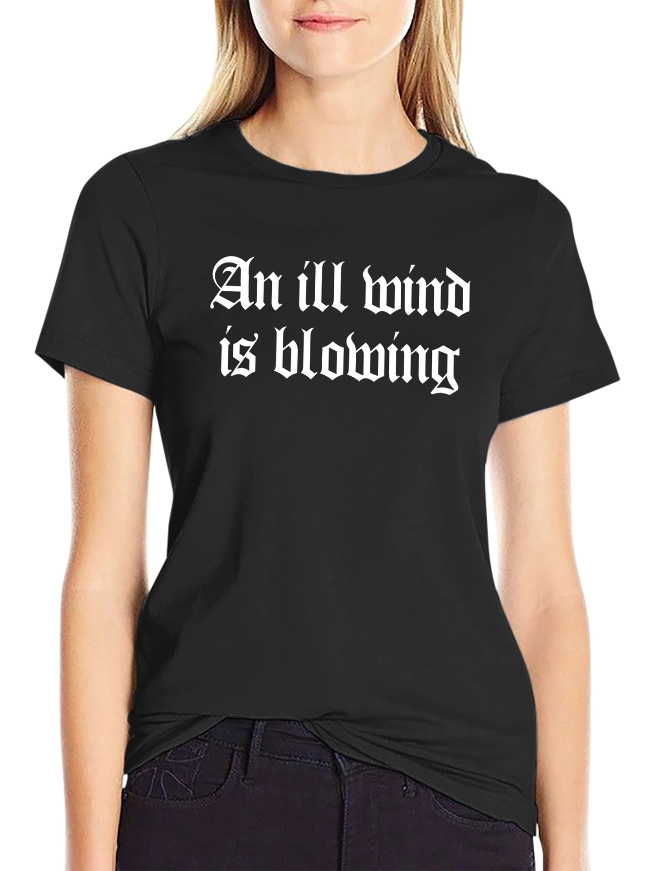 An Ill Wind T-Shirt - Gothic Style Novelty Tee
