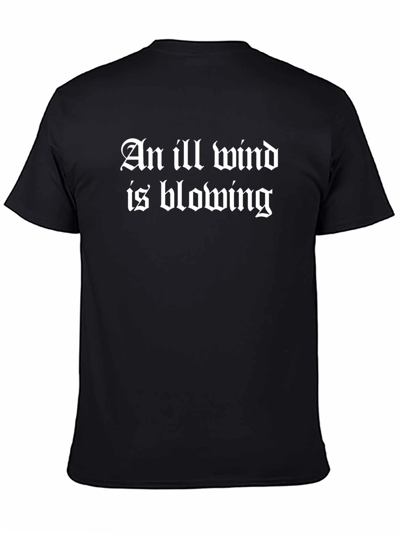 An Ill Wind T-Shirt - Gothic Style Novelty Tee