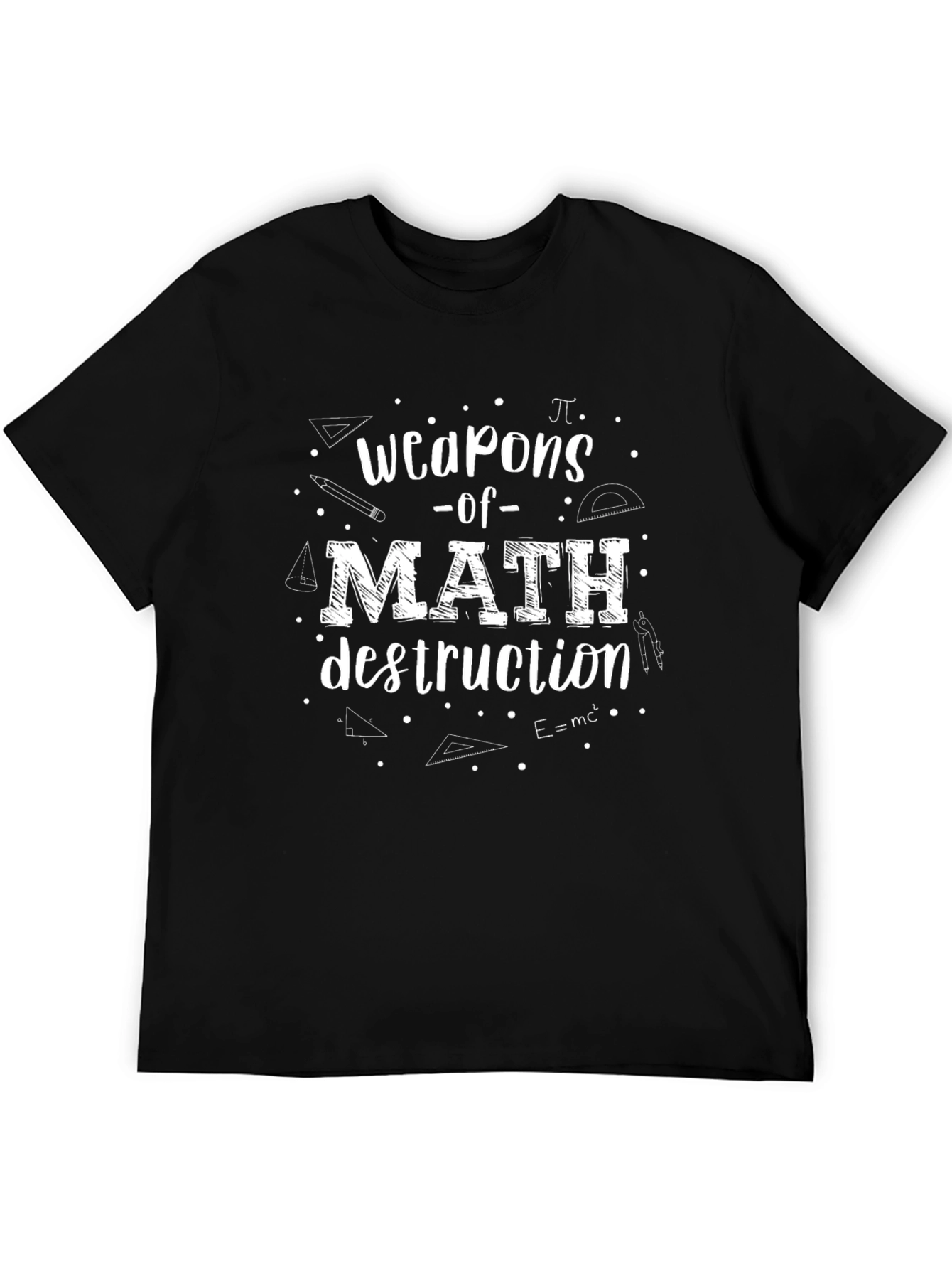 Weapons of Math Destruction T-Shirt - Mens Black Cotton