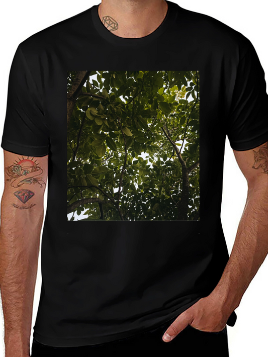 Arboreal View Graphic Tee - Nature Inspired