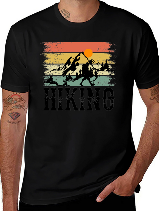 Vintage Hiking T-Shirt - Adventure Awaits