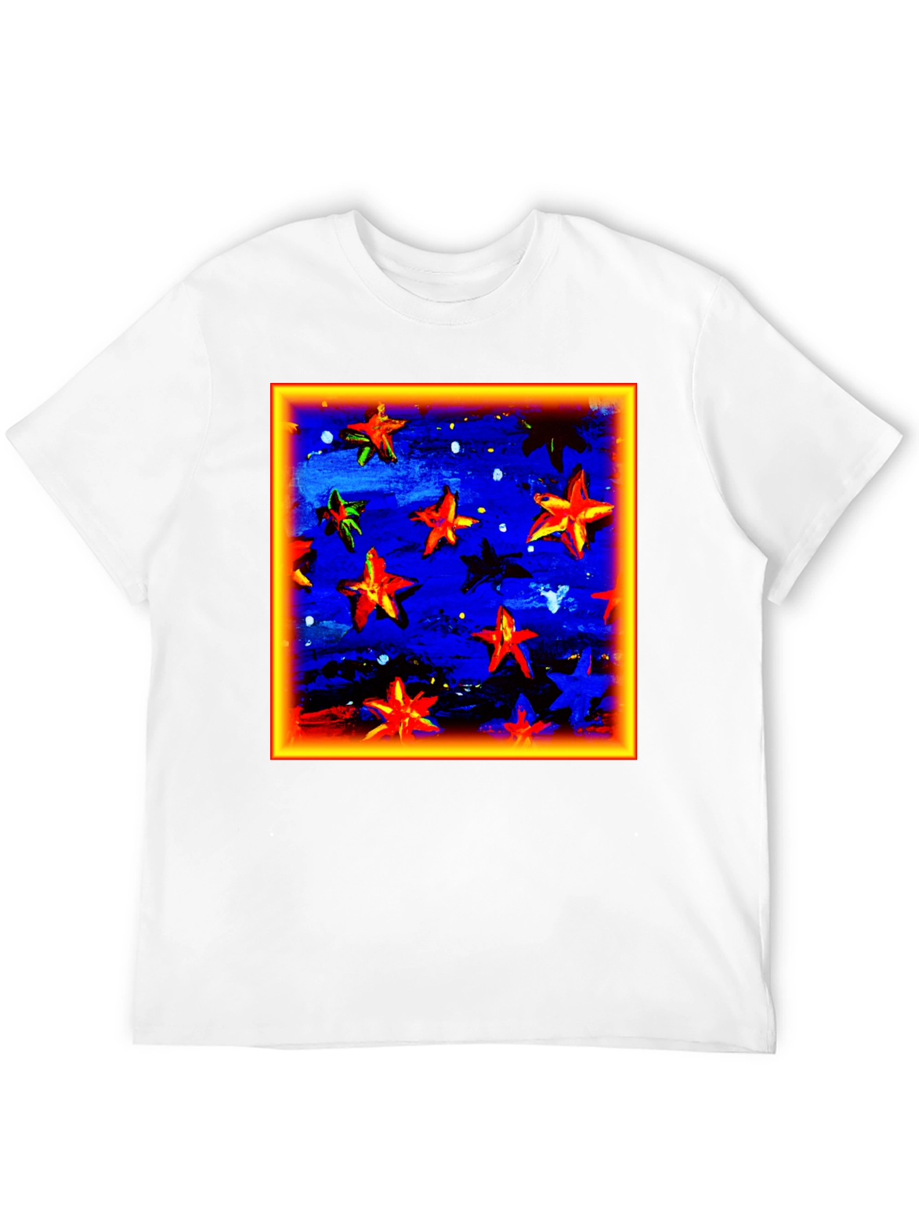 Starry Night Art T-Shirt
