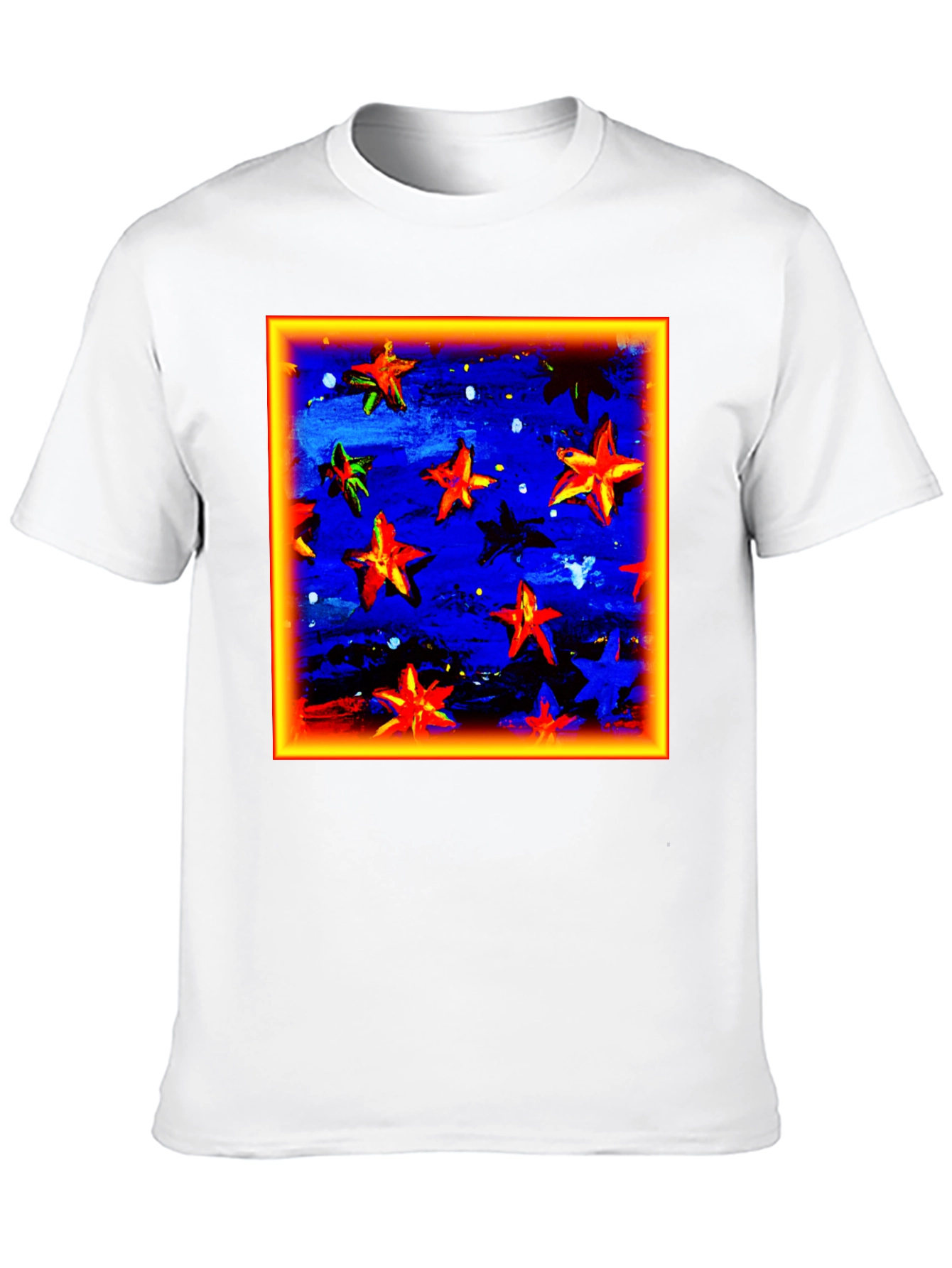 Starry Night Art T-Shirt