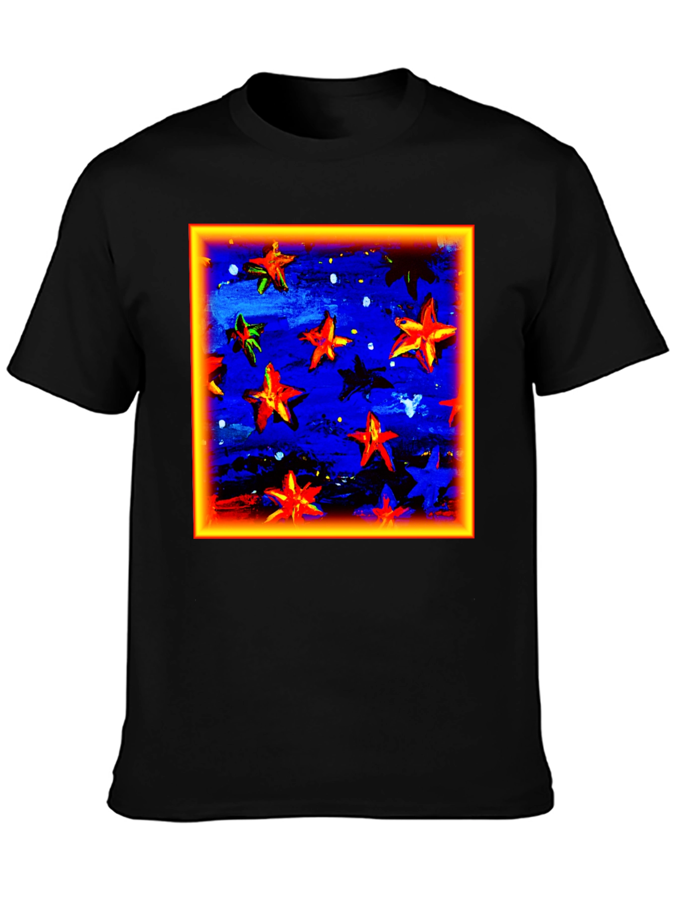 Starry Night Art T-Shirt