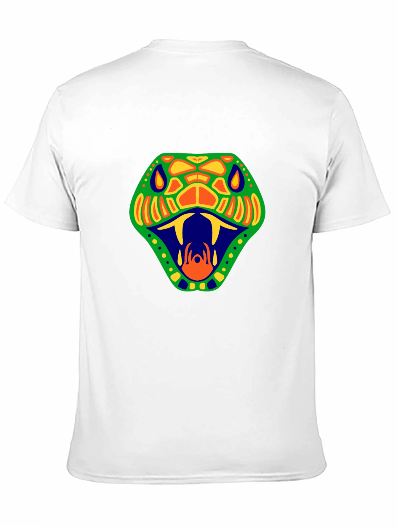 Stylish Snake Graphic Tee - Bold Design