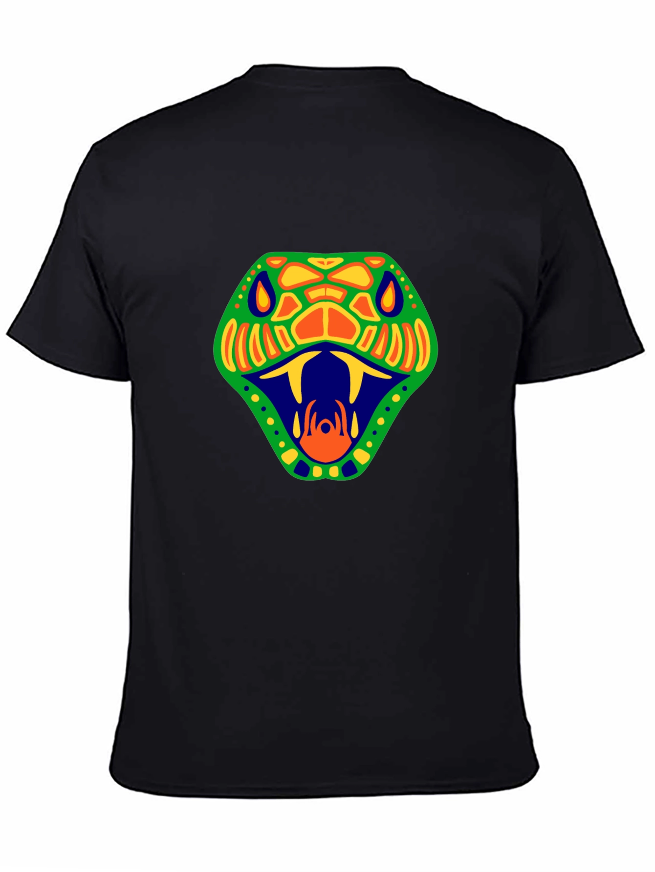 Stylish Snake Graphic Tee - Bold Design