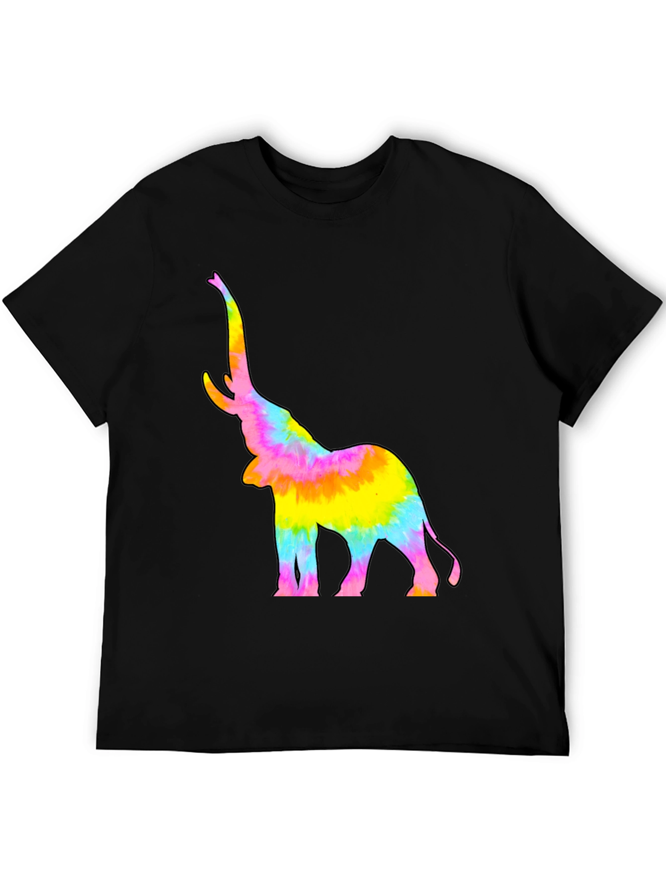 Tie-Dye Elephant Graphic Tee
