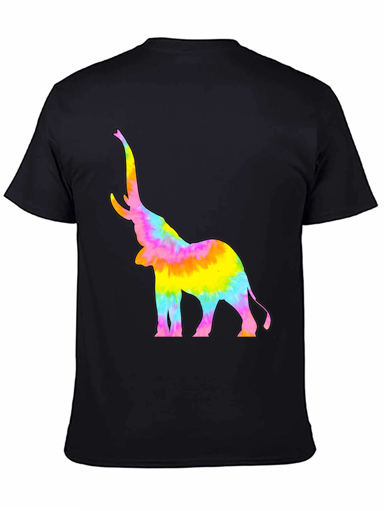 Tie-Dye Elephant Graphic Tee