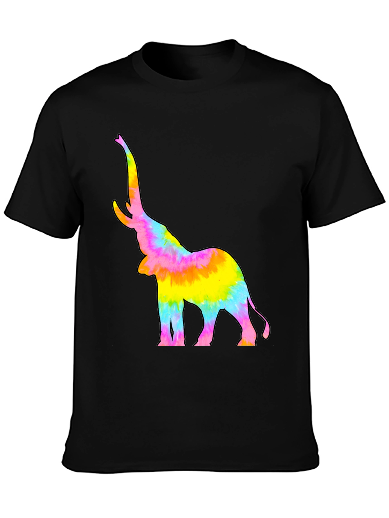 Tie-Dye Elephant Graphic Tee