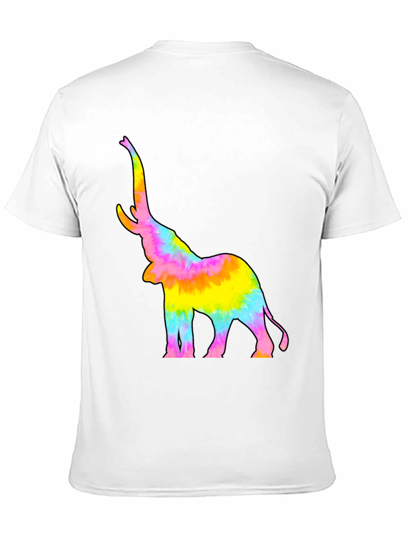Tie-Dye Elephant Graphic Tee