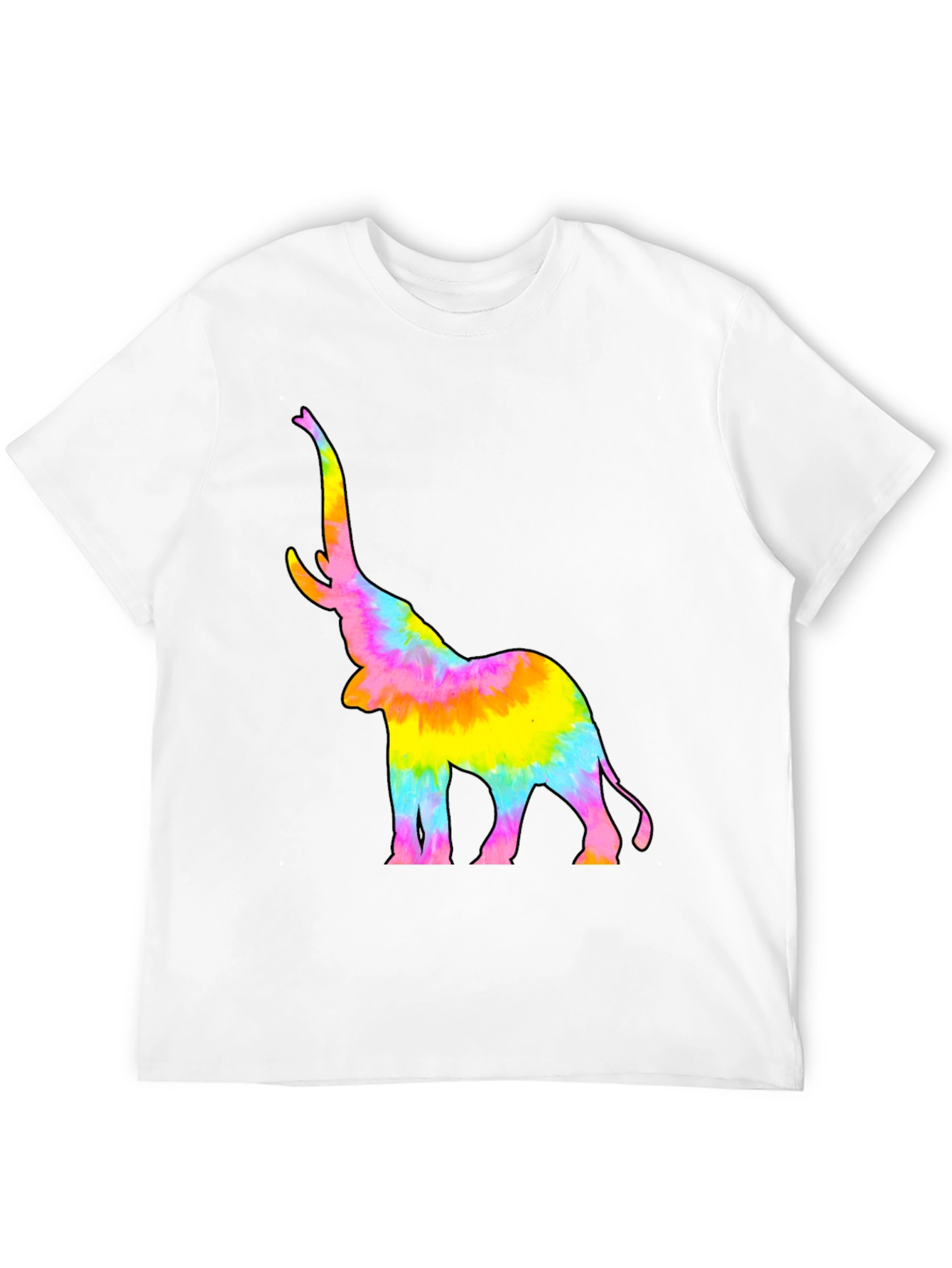 Tie-Dye Elephant Graphic Tee