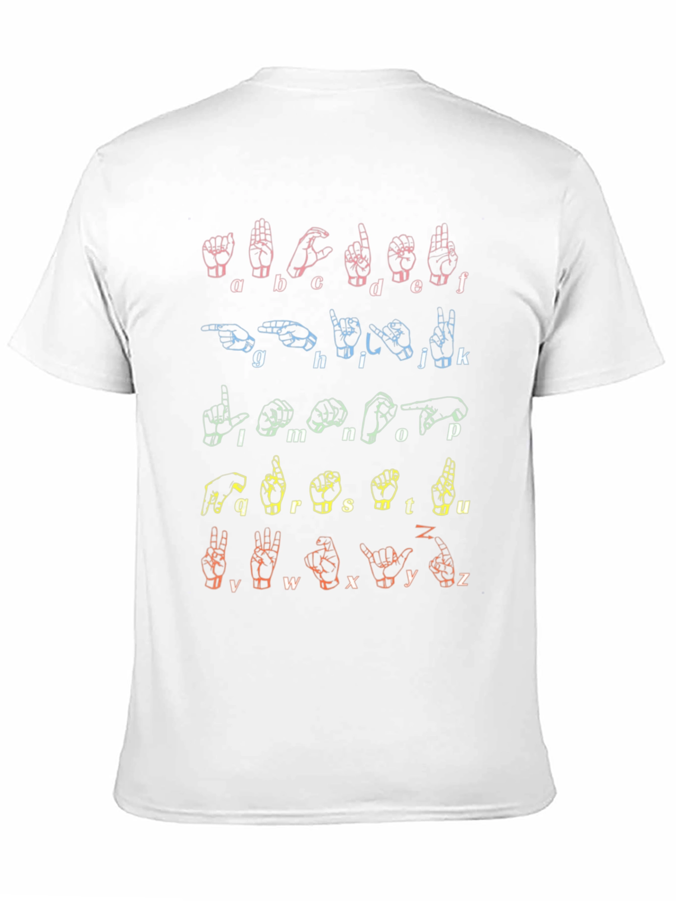 ASL Alphabet T-Shirt | Sign Language Tee
