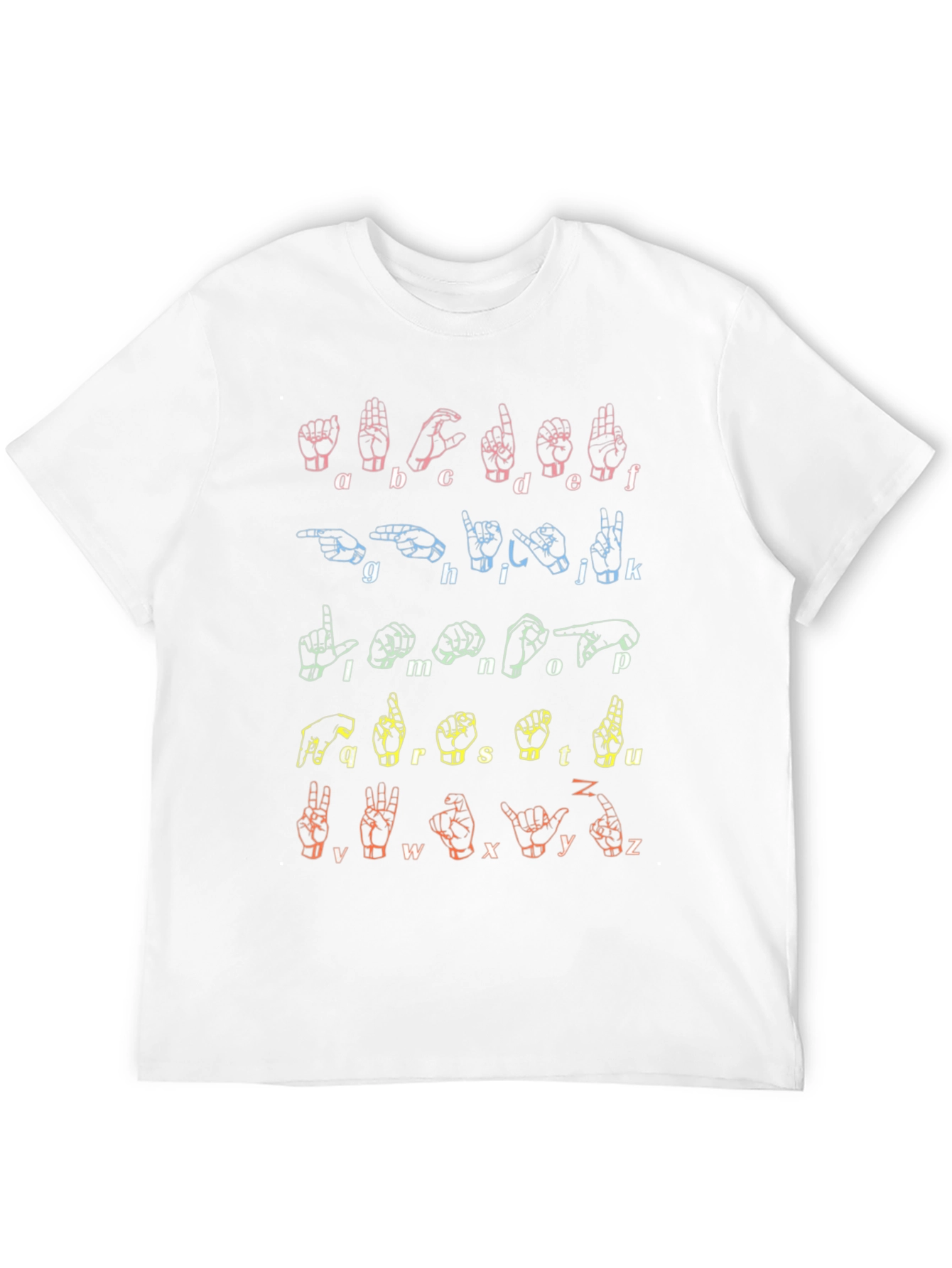 ASL Alphabet T-Shirt | Sign Language Tee