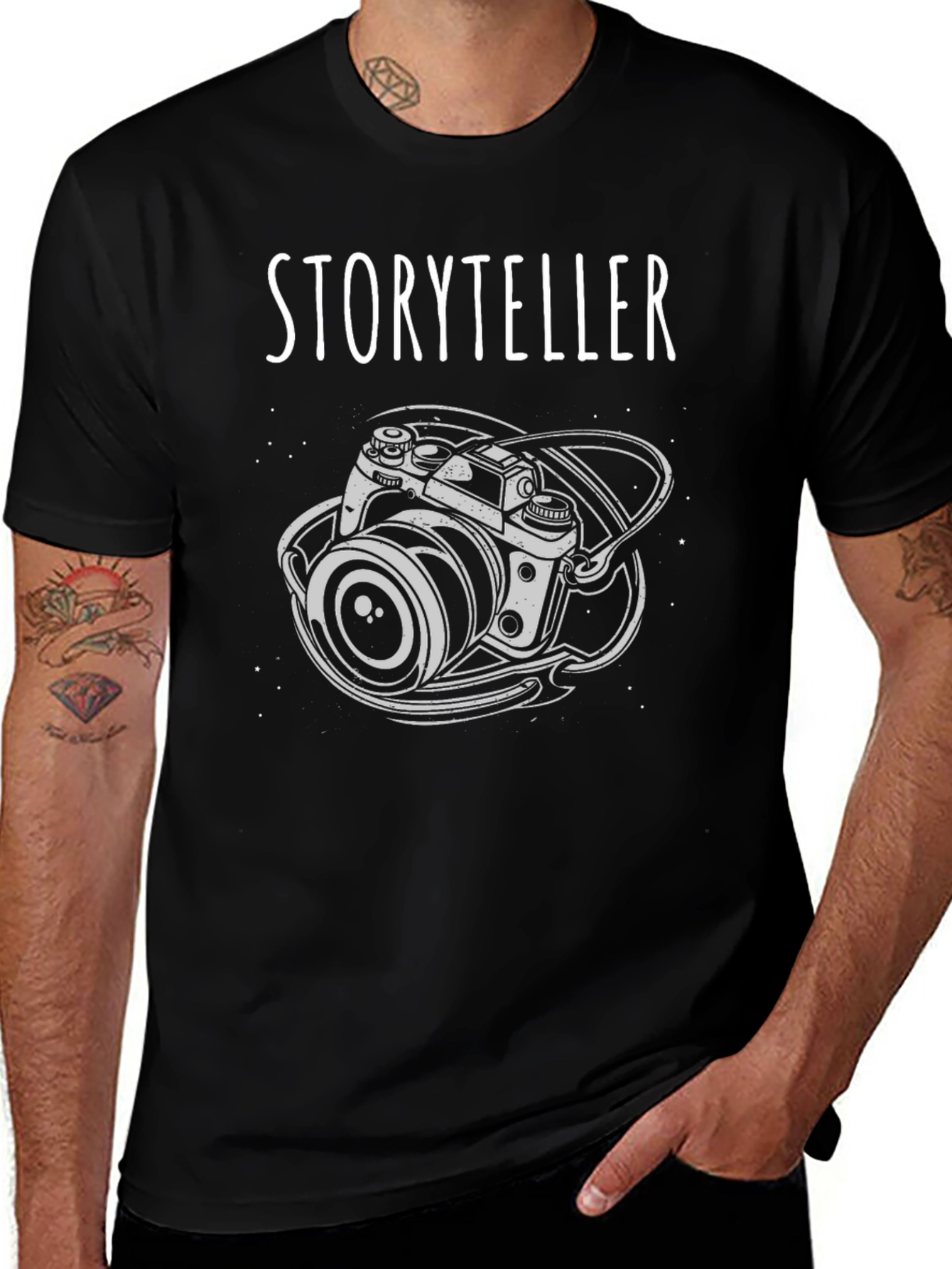 Storyteller Camera Graphic T-Shirt