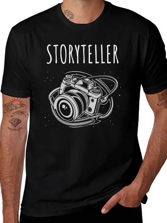 Storyteller Camera Graphic T-Shirt