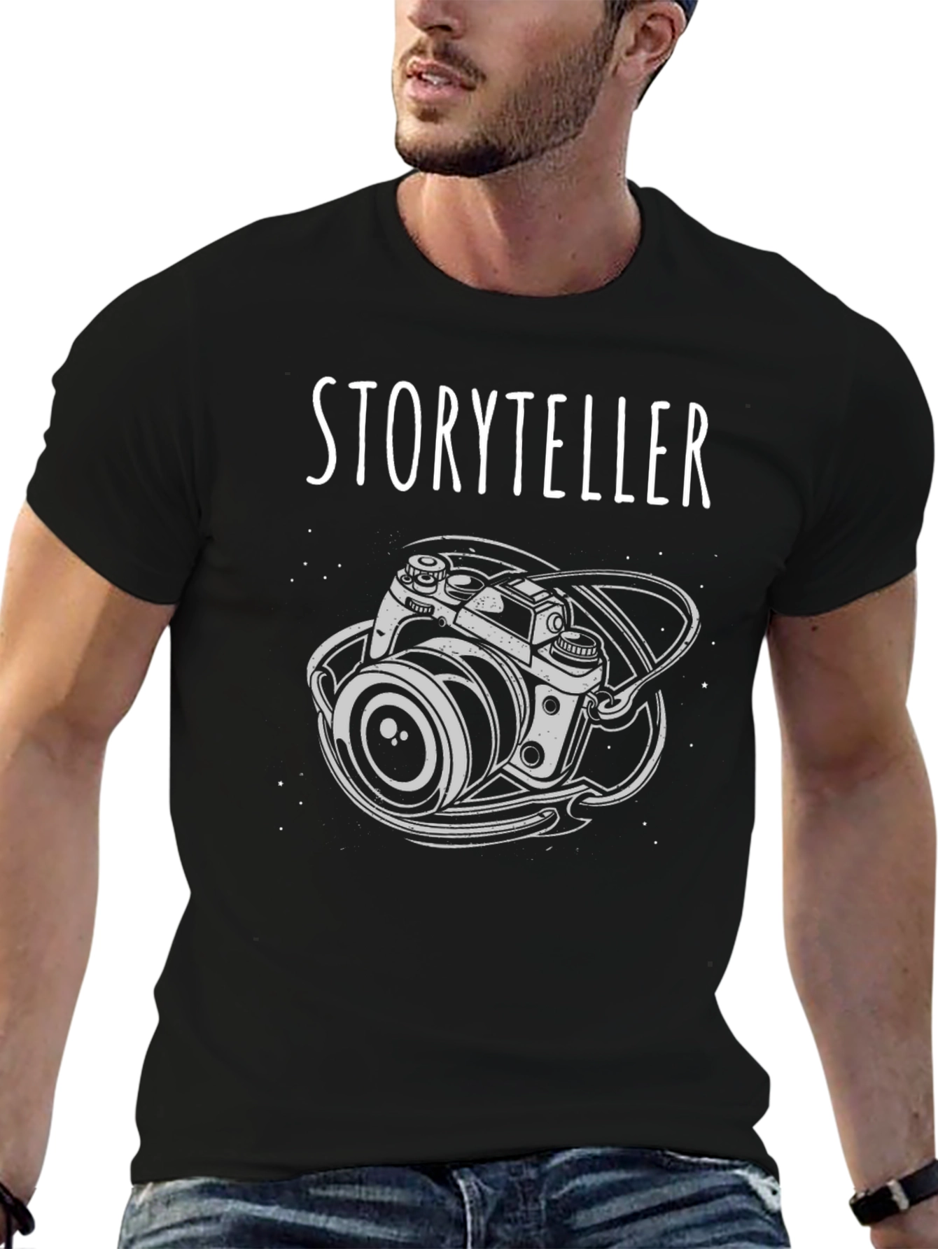 Storyteller Camera Graphic T-Shirt