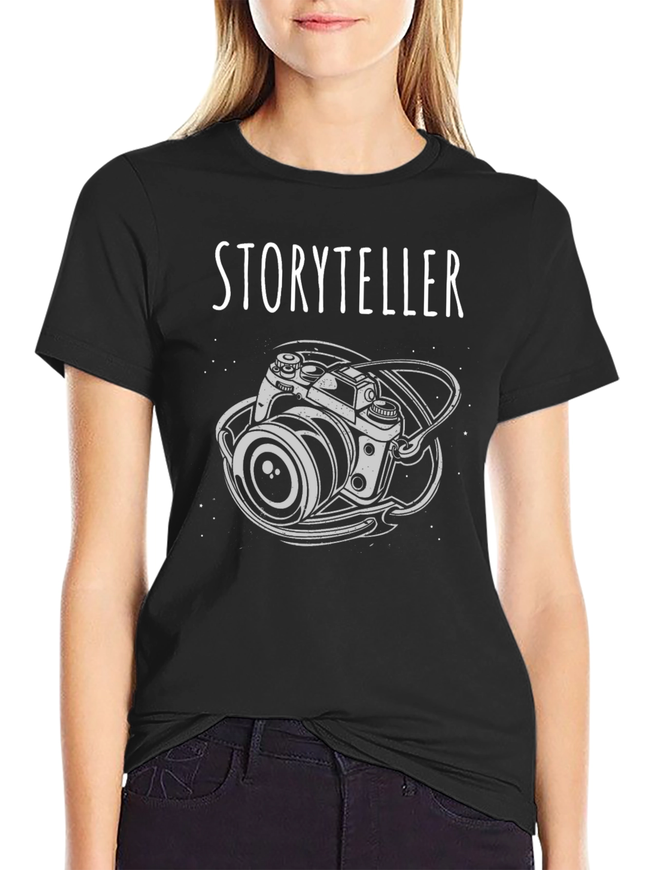 Storyteller Camera Graphic T-Shirt