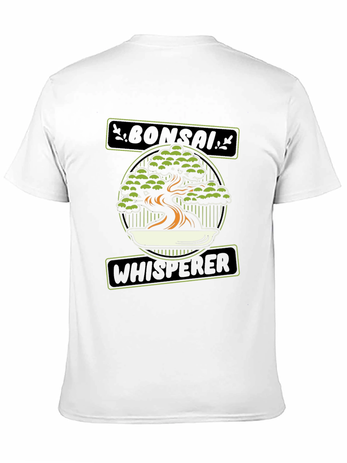 Bonsai Whisperer Graphic Tee - Black Cotton T-Shirt