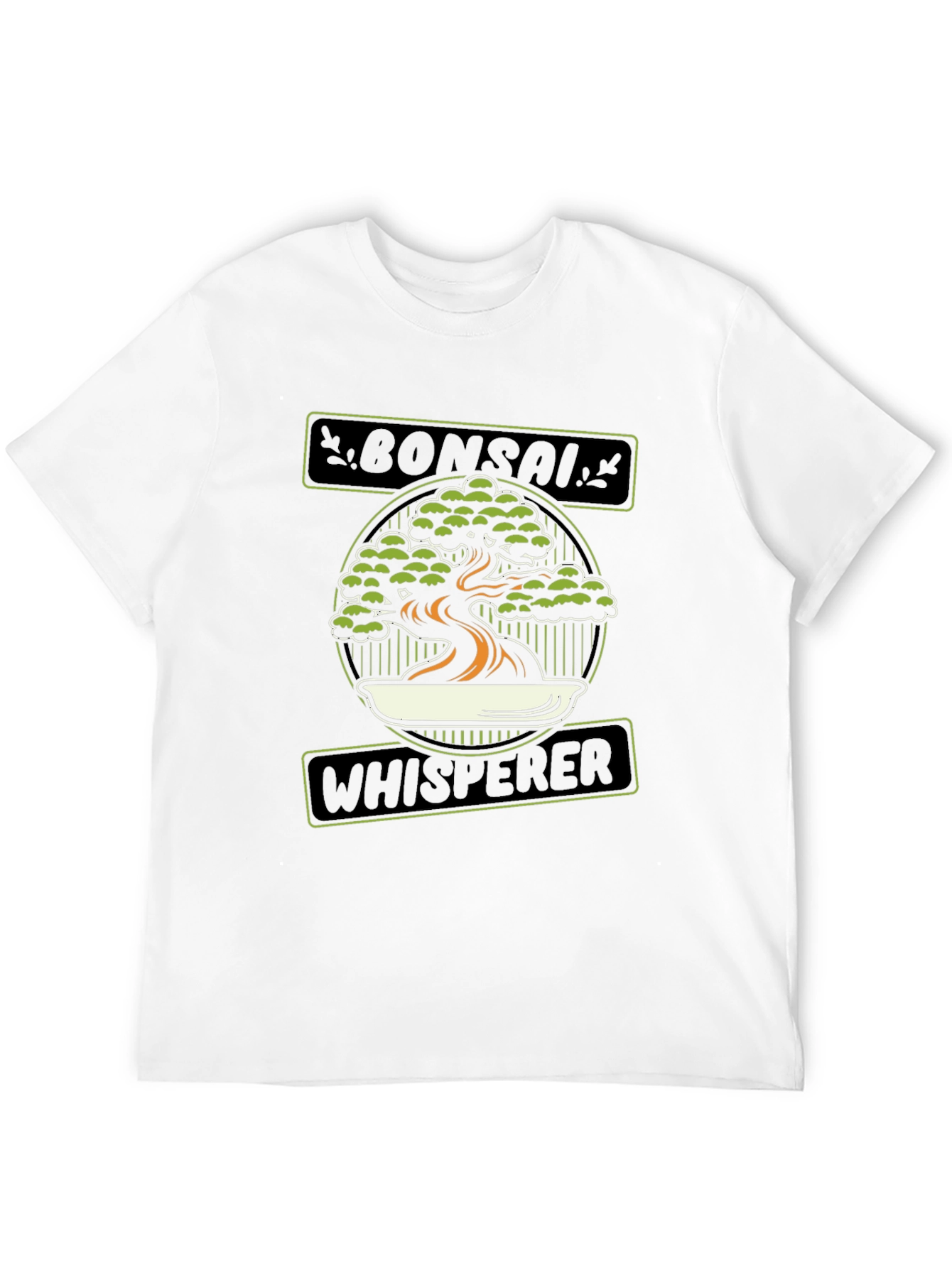 Bonsai Whisperer Graphic Tee - Black Cotton T-Shirt