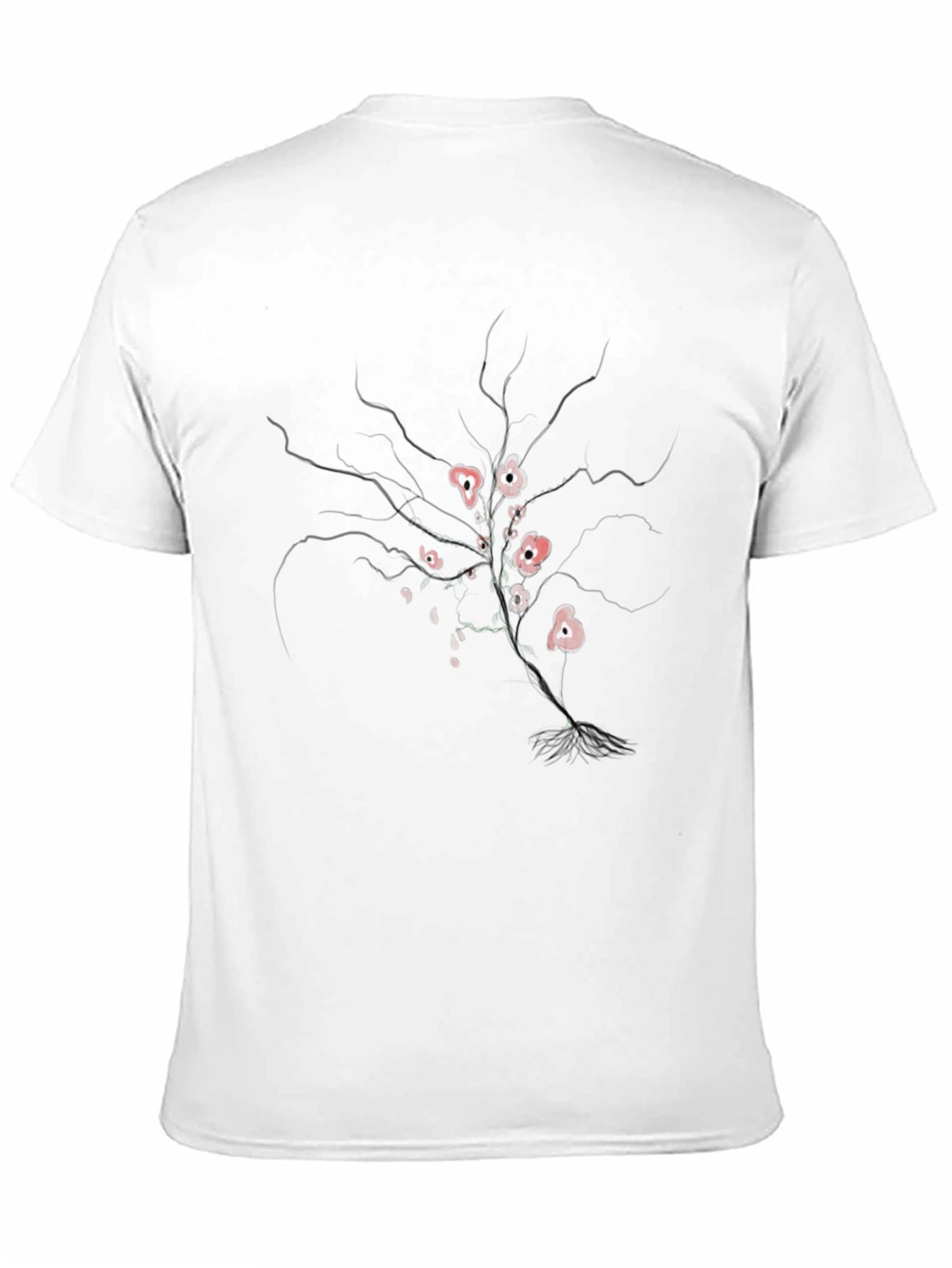 Black Tree of Hearts Graphic Tee