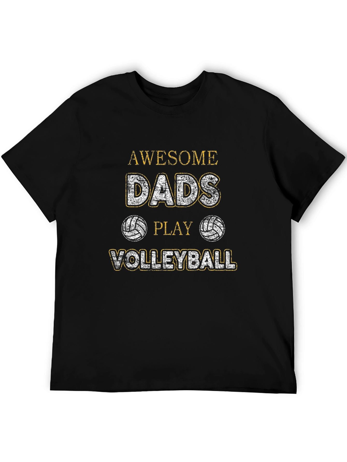 Awesome Dads Play Volleyball T-Shirt