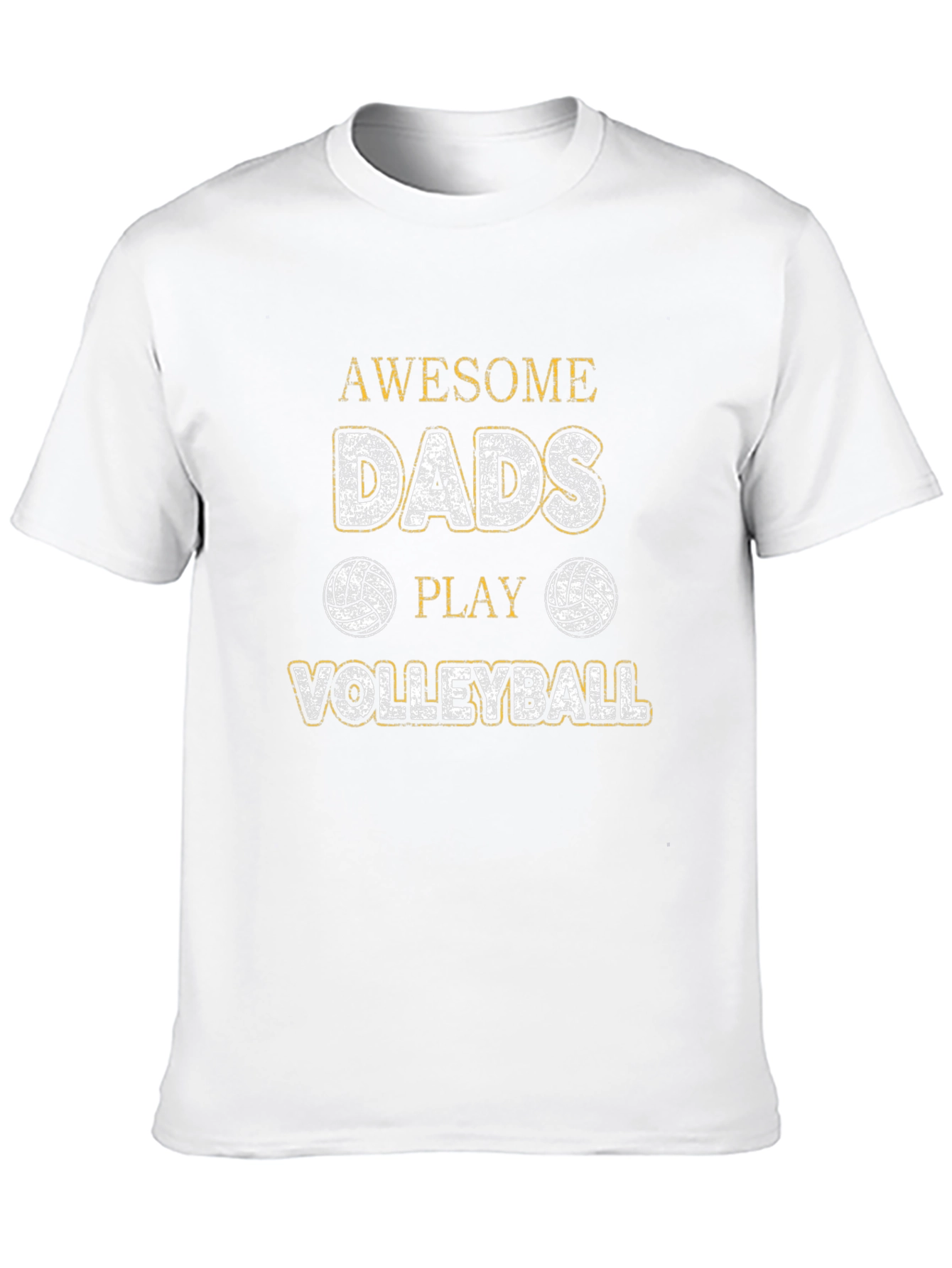 Awesome Dads Play Volleyball T-Shirt