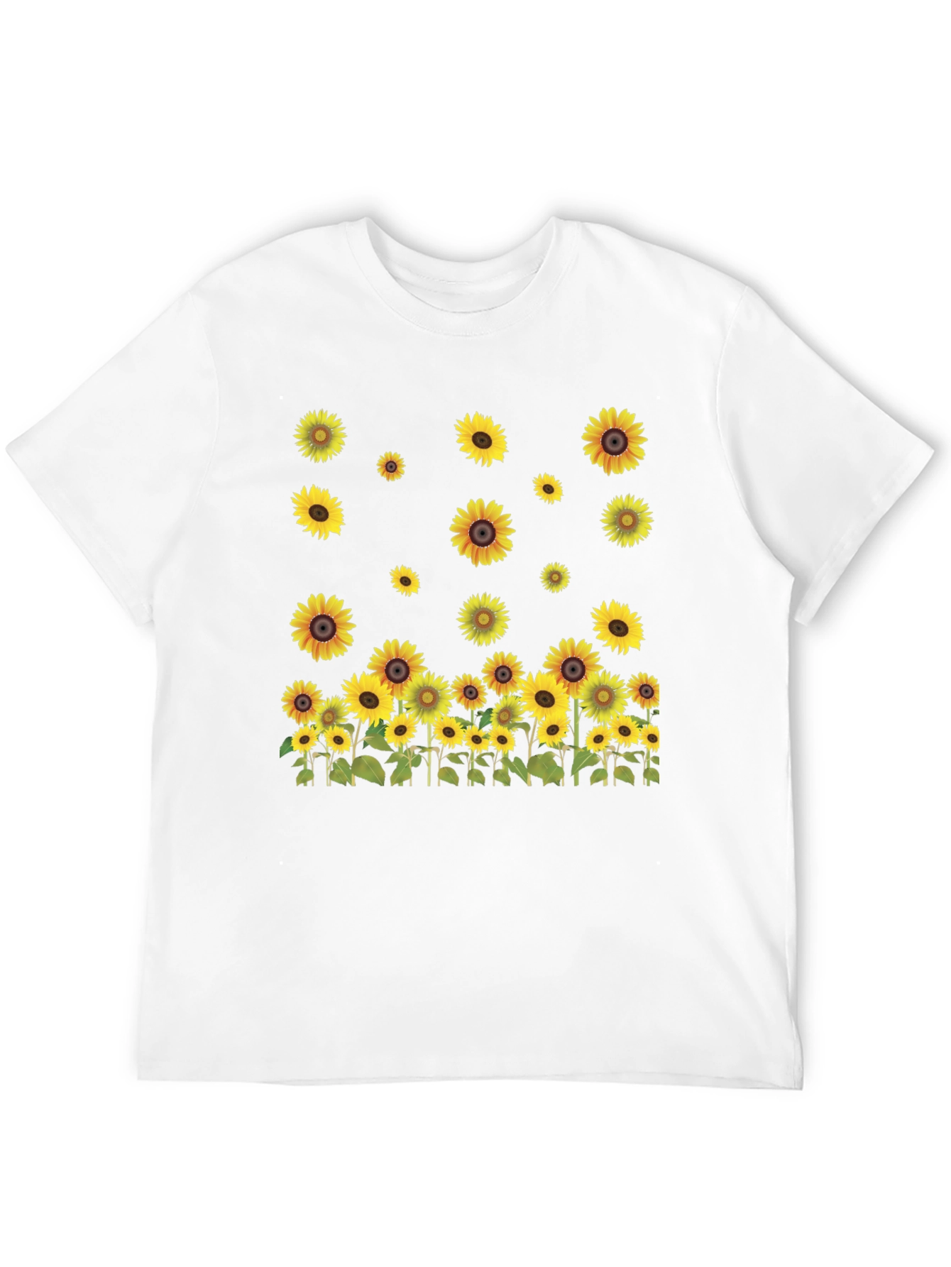Sunflower Graphic Tee - Nature Inspired Design