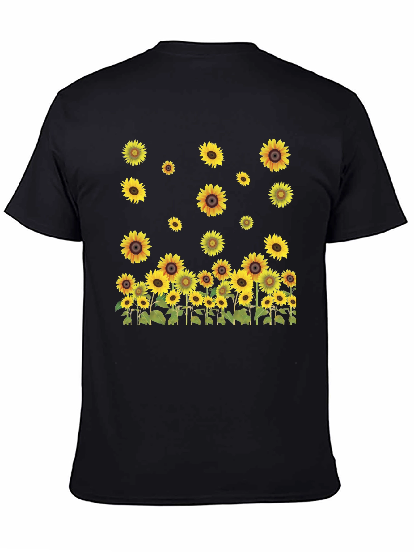 Sunflower Graphic Tee - Nature Inspired Design