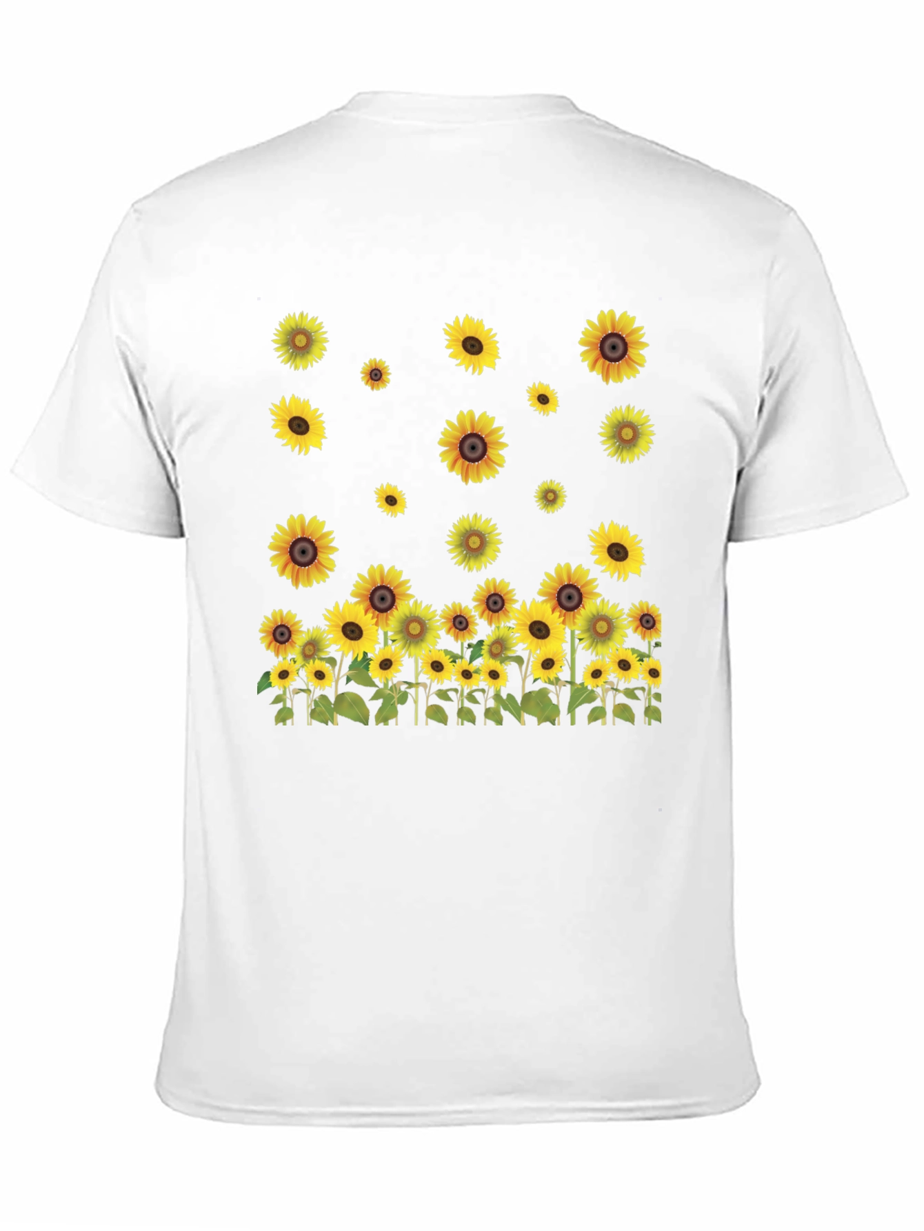 Sunflower Graphic Tee - Nature Inspired Design