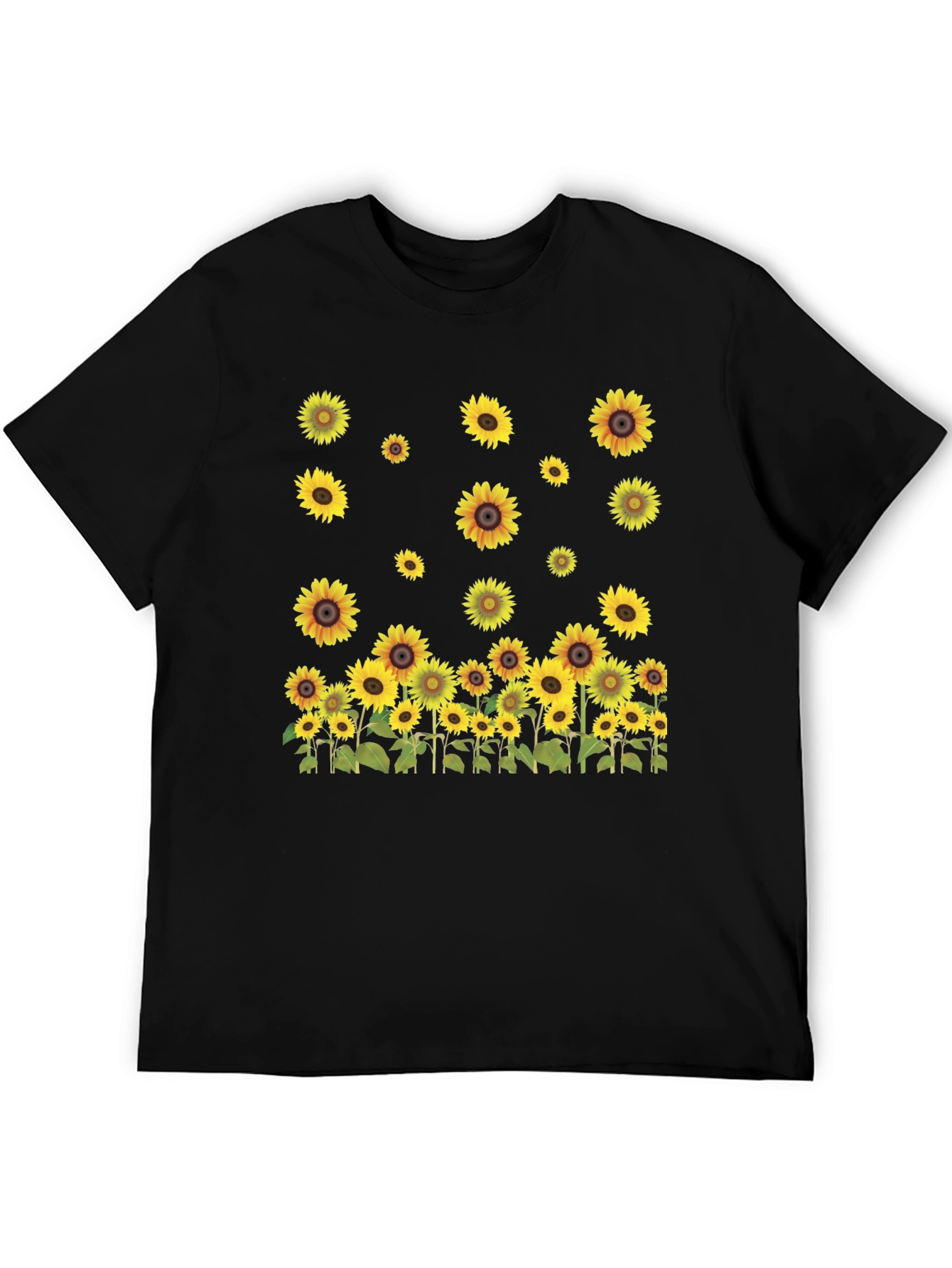 Sunflower Graphic Tee - Nature Inspired Design