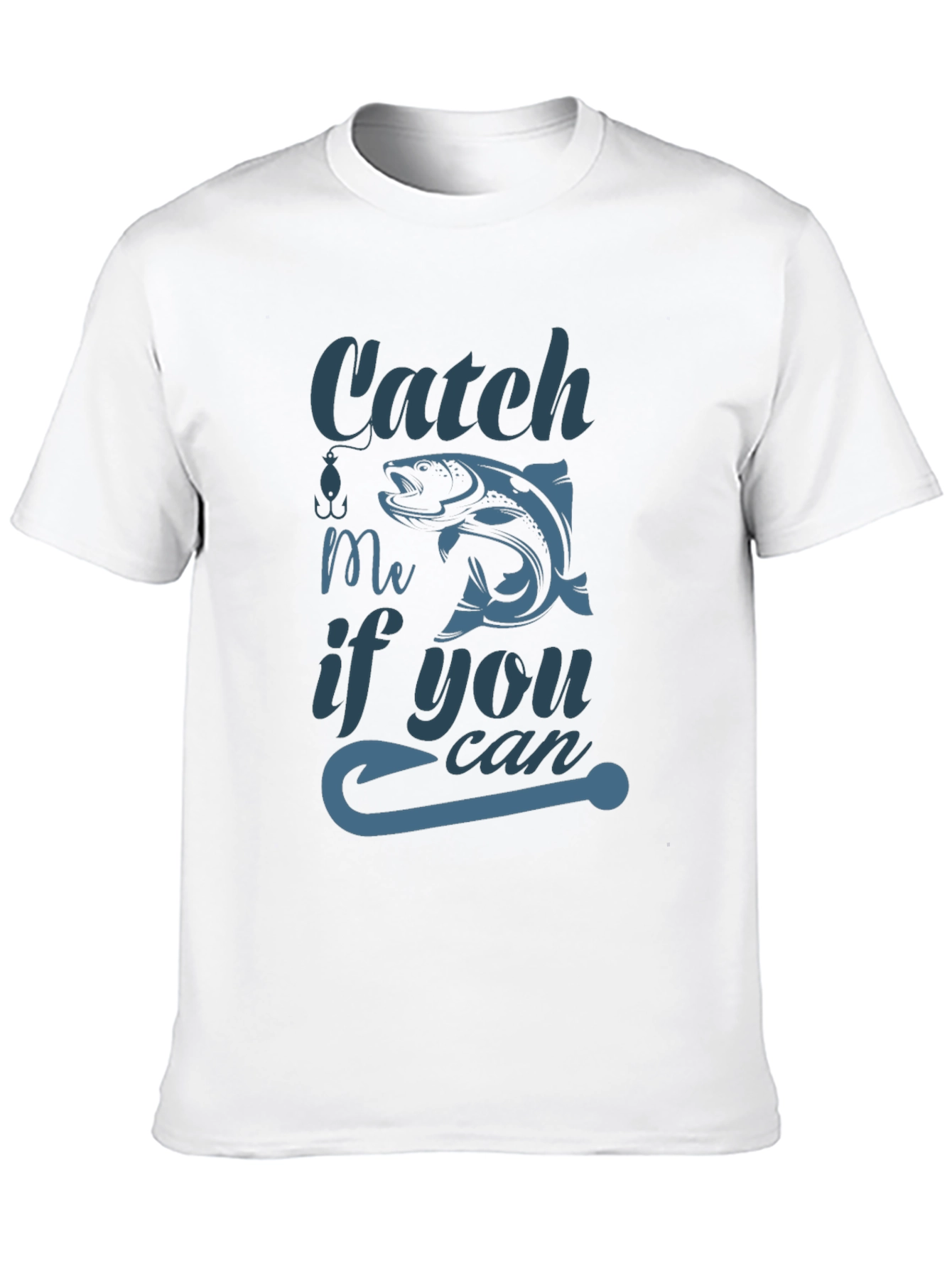 Catch Me If You Can Fish Graphic Tee