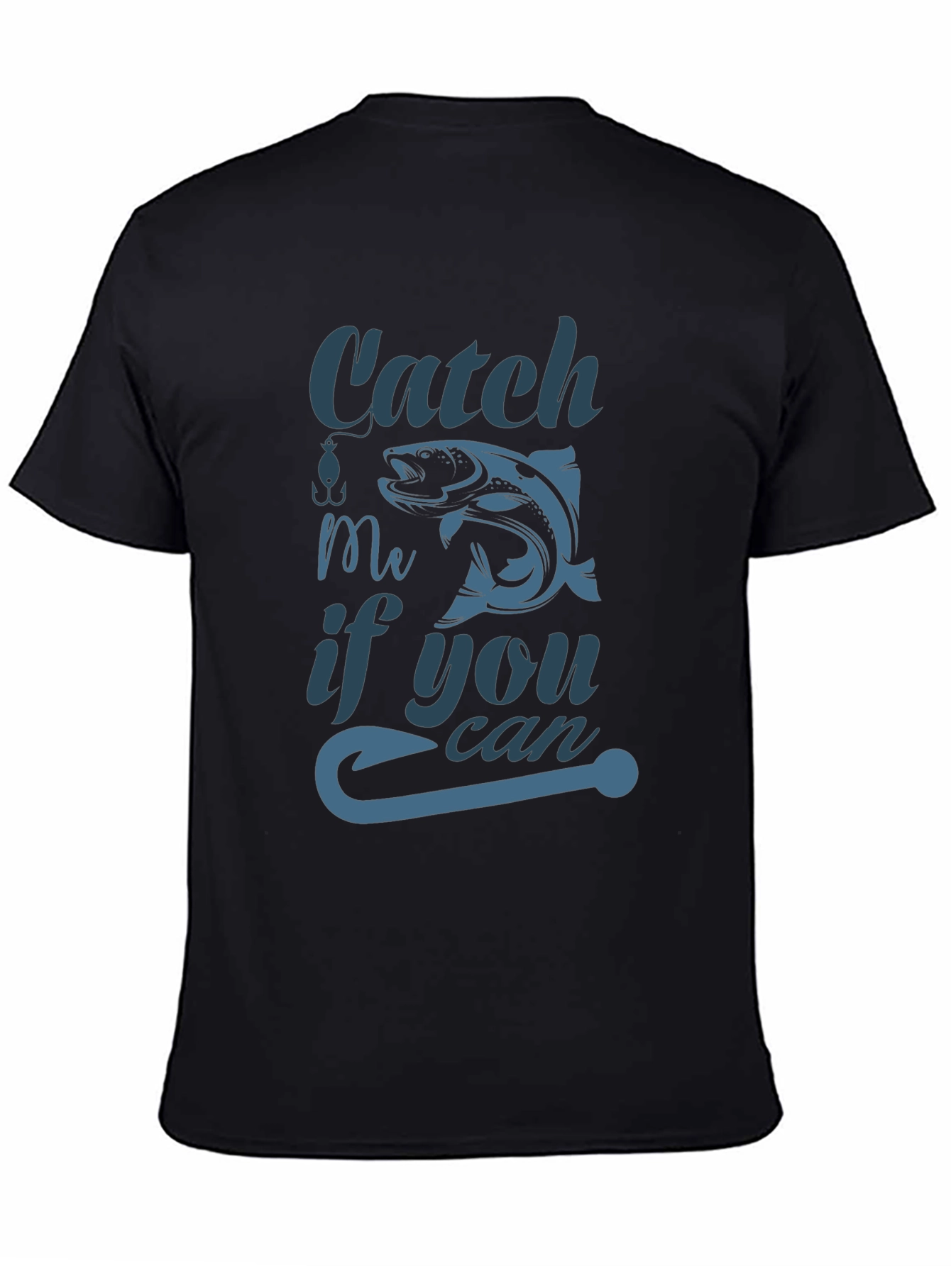 Catch Me If You Can Fish Graphic Tee