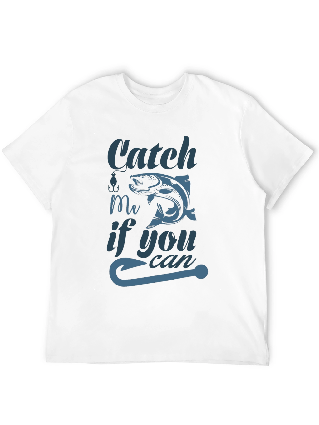 Catch Me If You Can Fish Graphic Tee