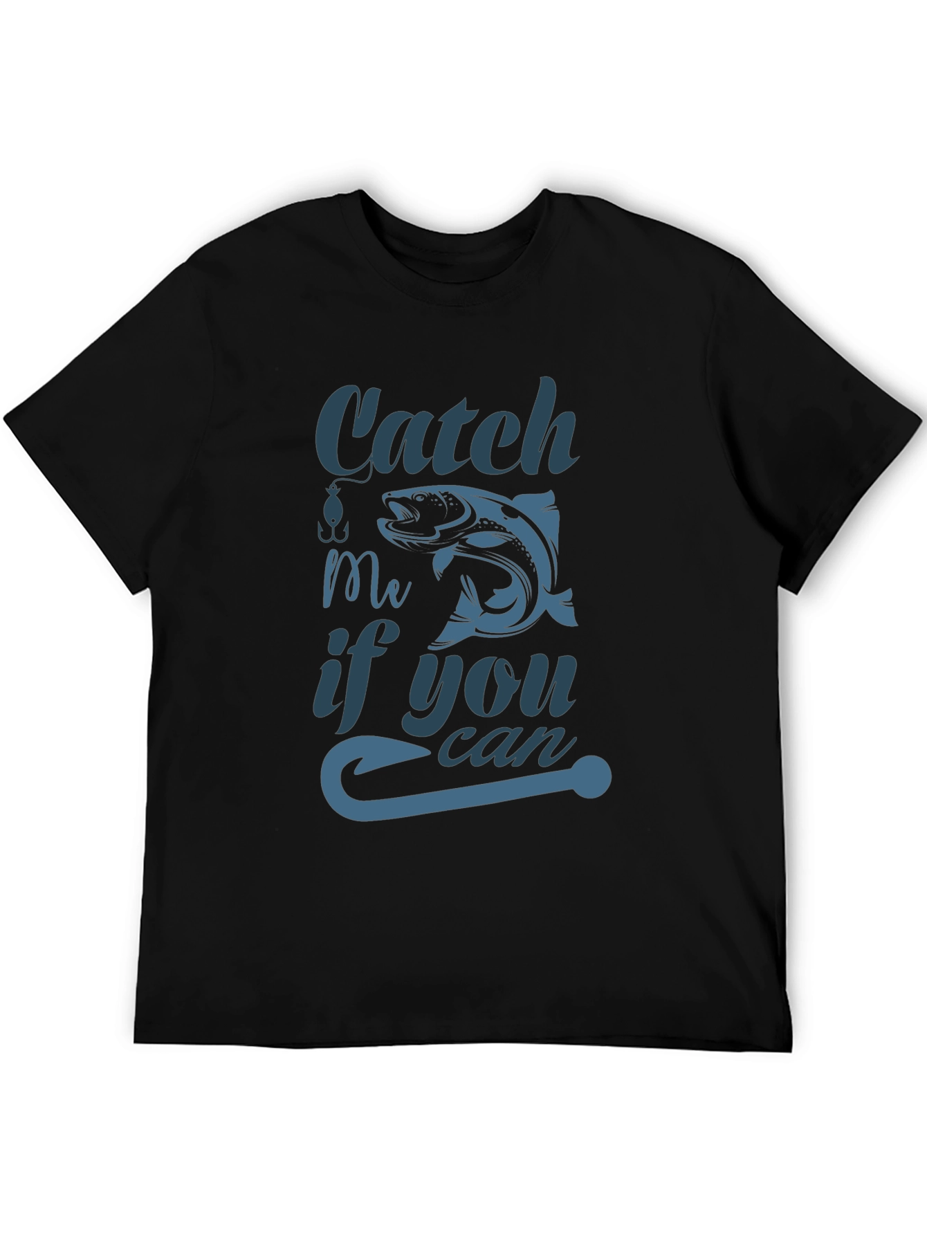 Catch Me If You Can Fish Graphic Tee