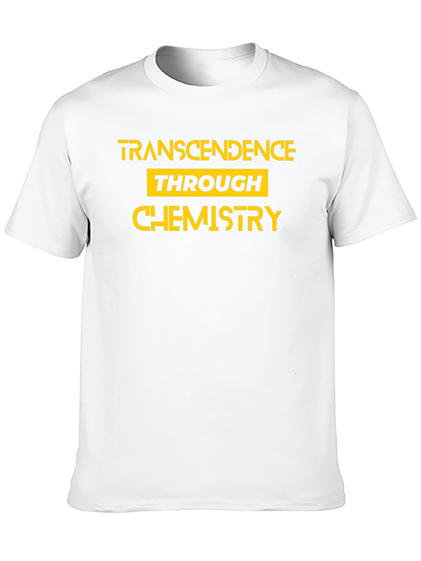 Transcendence Through Chemistry Black Graphic Tee