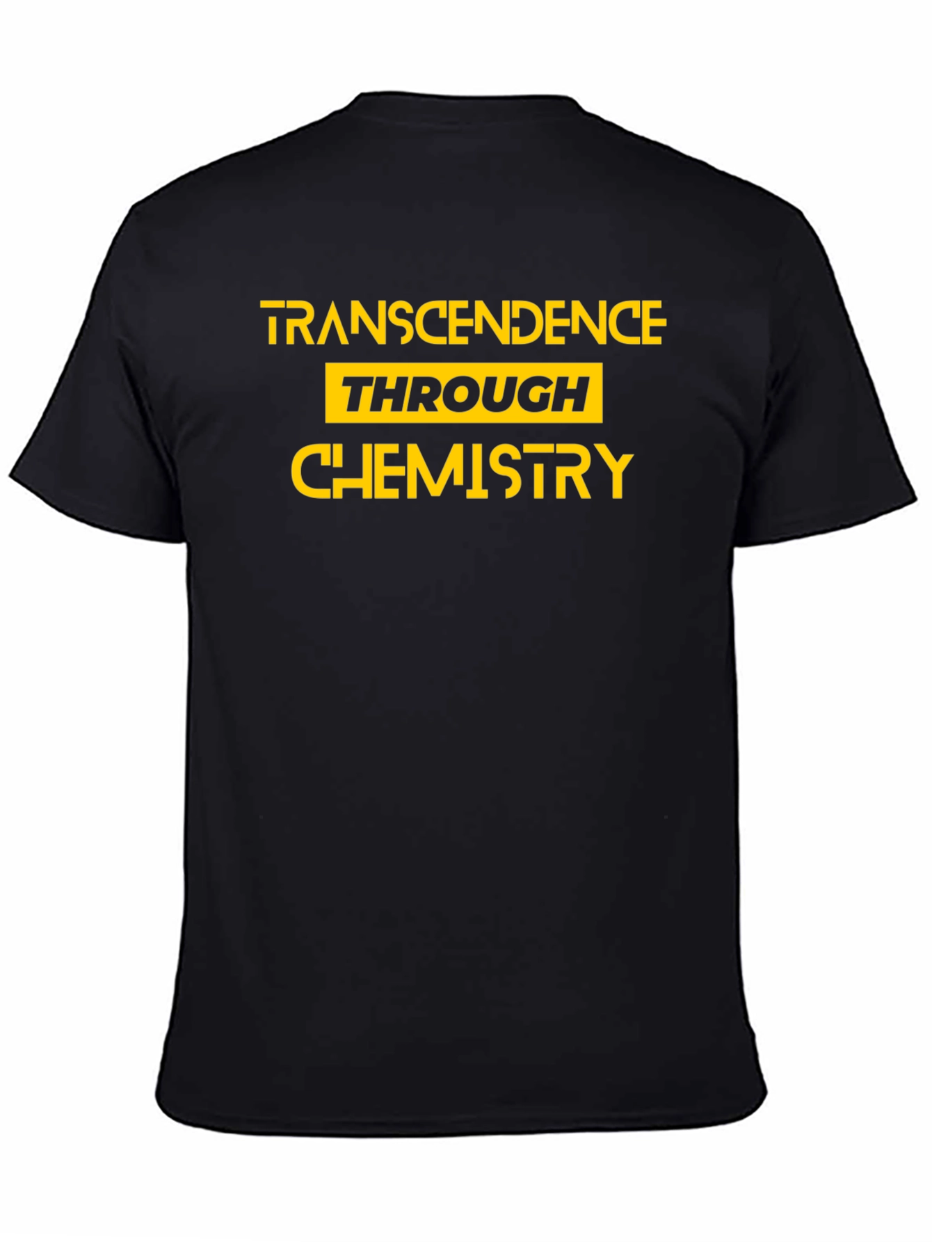 Transcendence Through Chemistry Black Graphic Tee